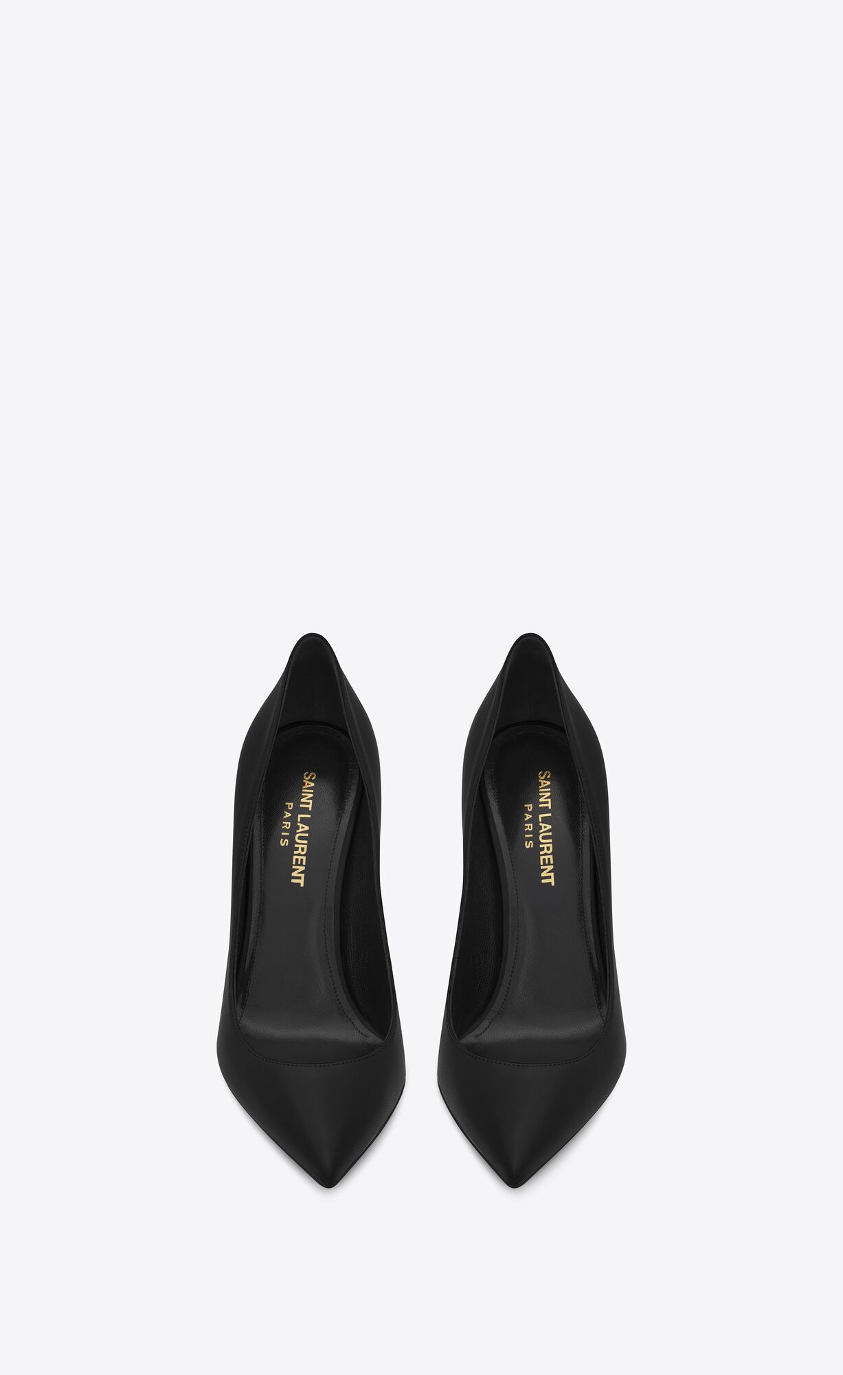 YSL Anja Pumps In Leather Black | DYHIG3562