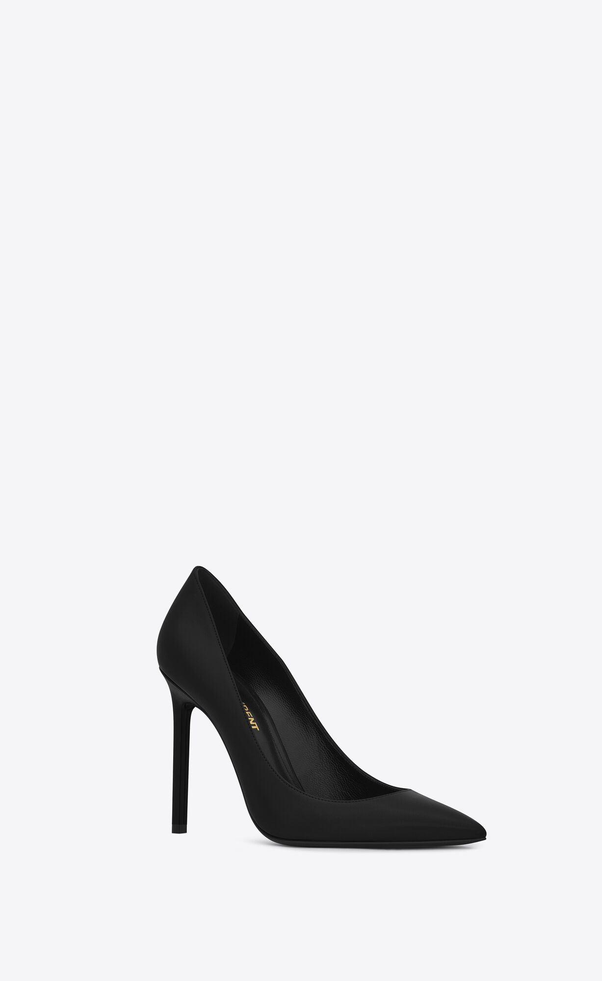 YSL Anja Pumps In Leather Black | DYHIG3562