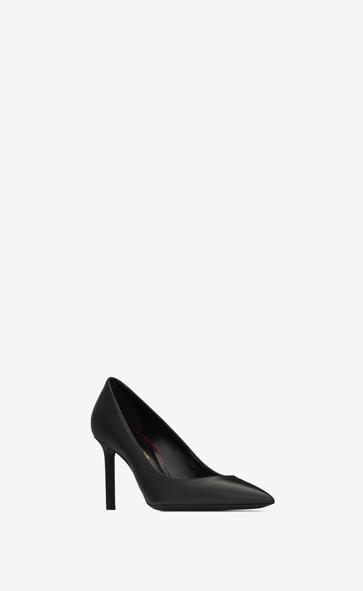 YSL Anja Pumps In Smooth Leather Black | PAIUC0798