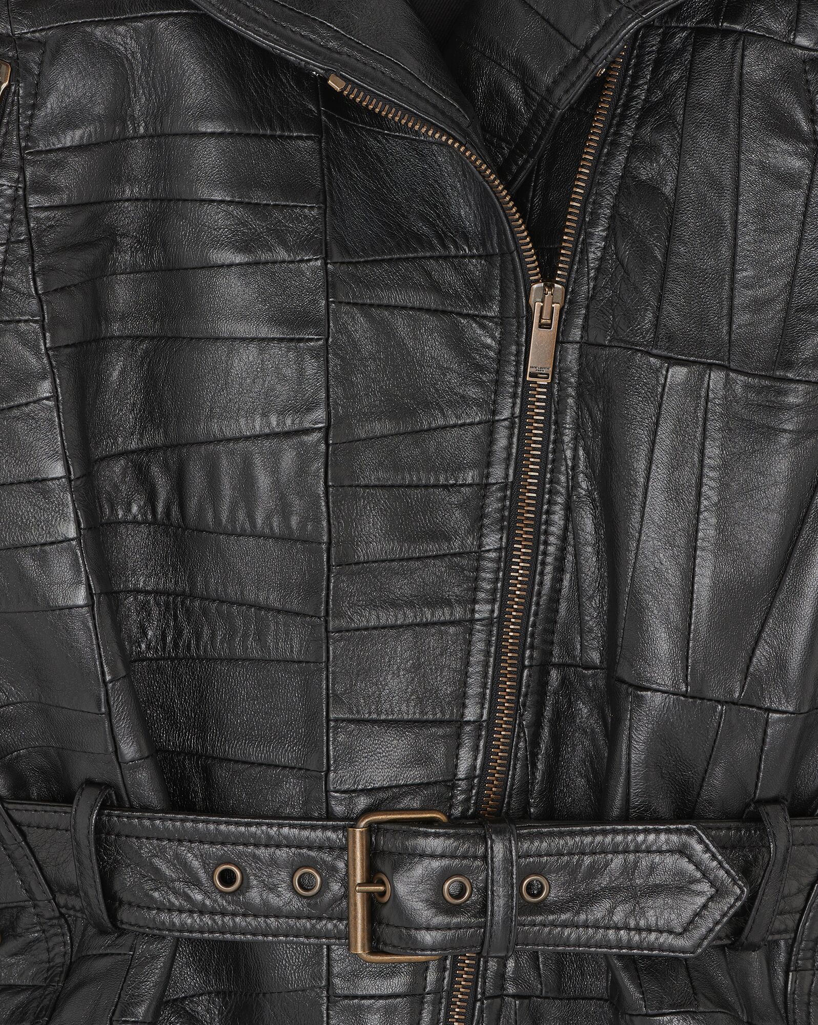 YSL Biker Jacket In Lambskin Black | IJAHK1683