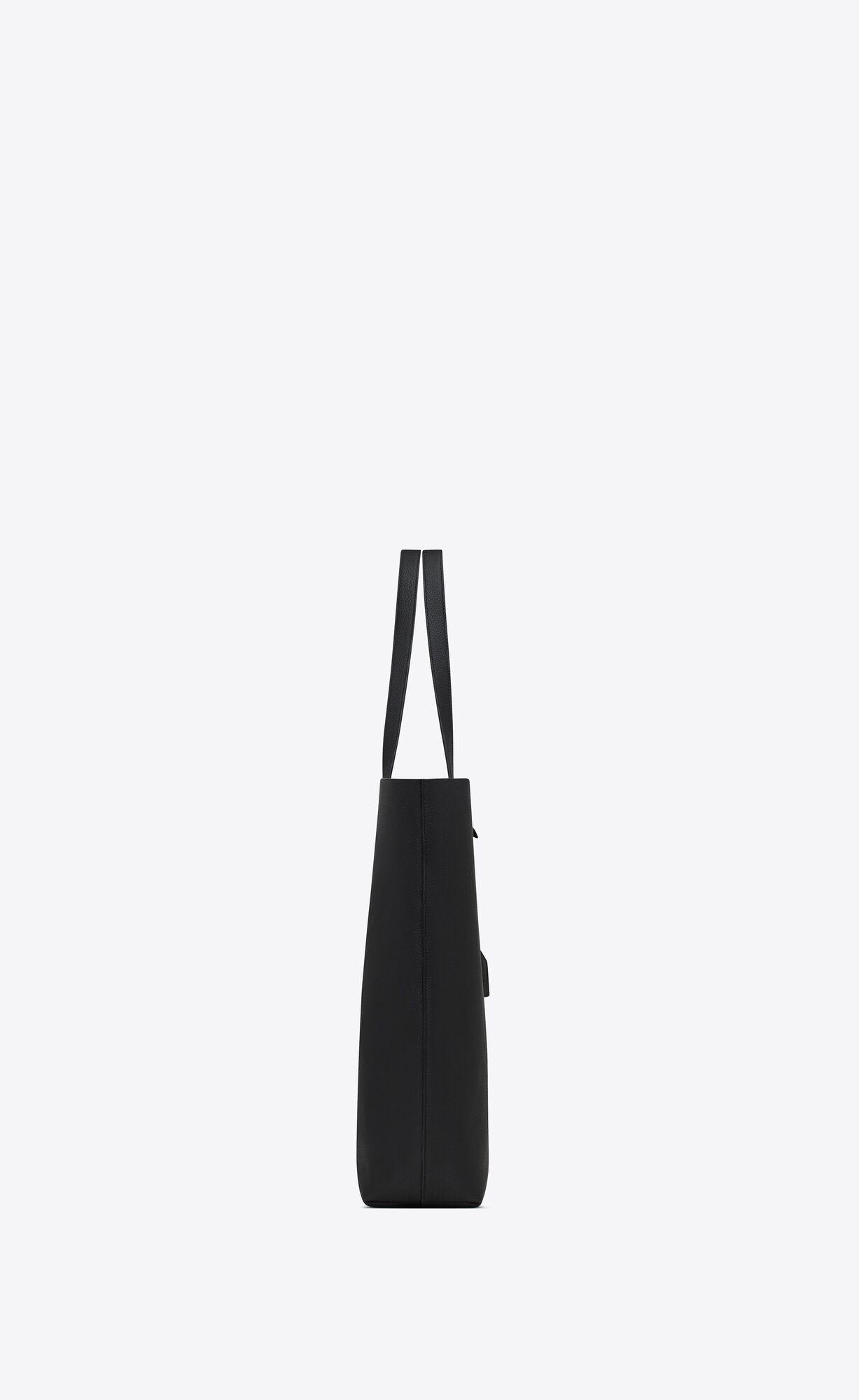 YSL Bold East/West Shopping Bag In Grained Leather Noir | CKXYR2947