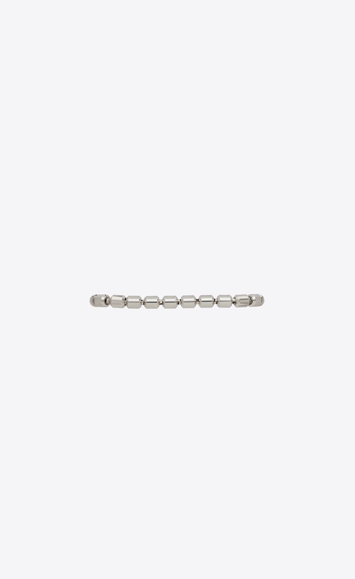 YSL Bolt Bracelet In Metal Palladium | ANMJO0934