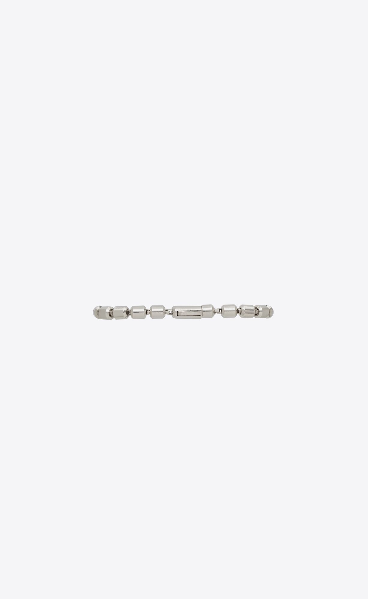 YSL Bolt Bracelet In Metal Palladium | ANMJO0934