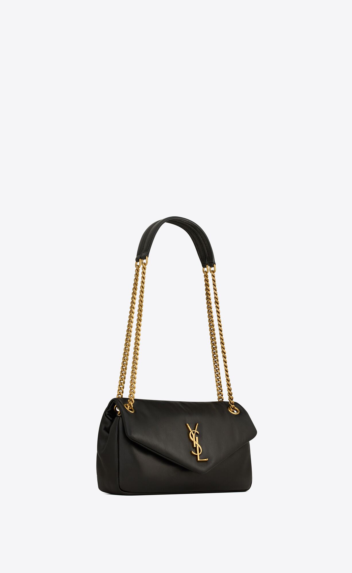 YSL Calypso In Lambskin Black | PUNXV3251