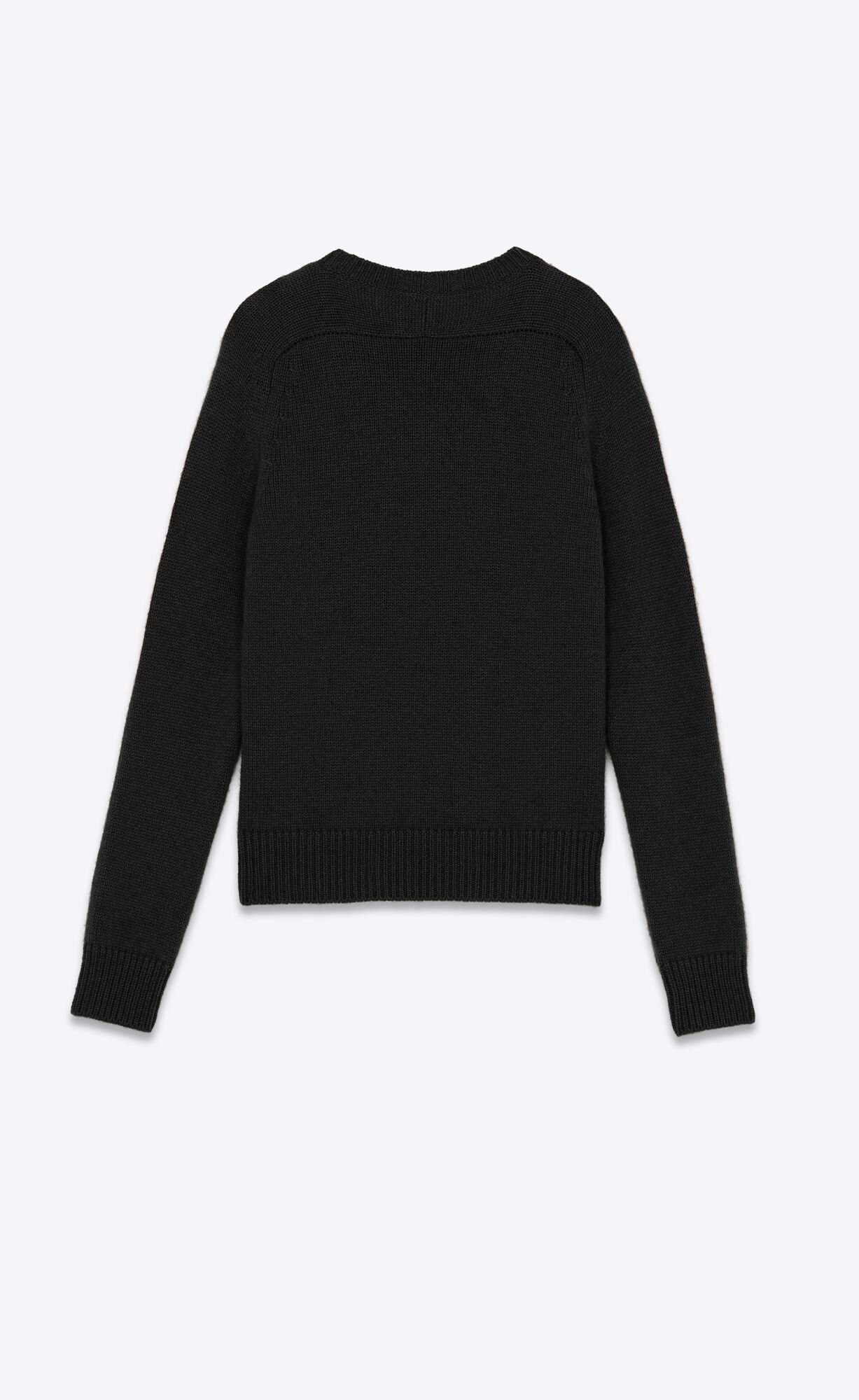 YSL Cashmere Sweater Black | EVLDA2306