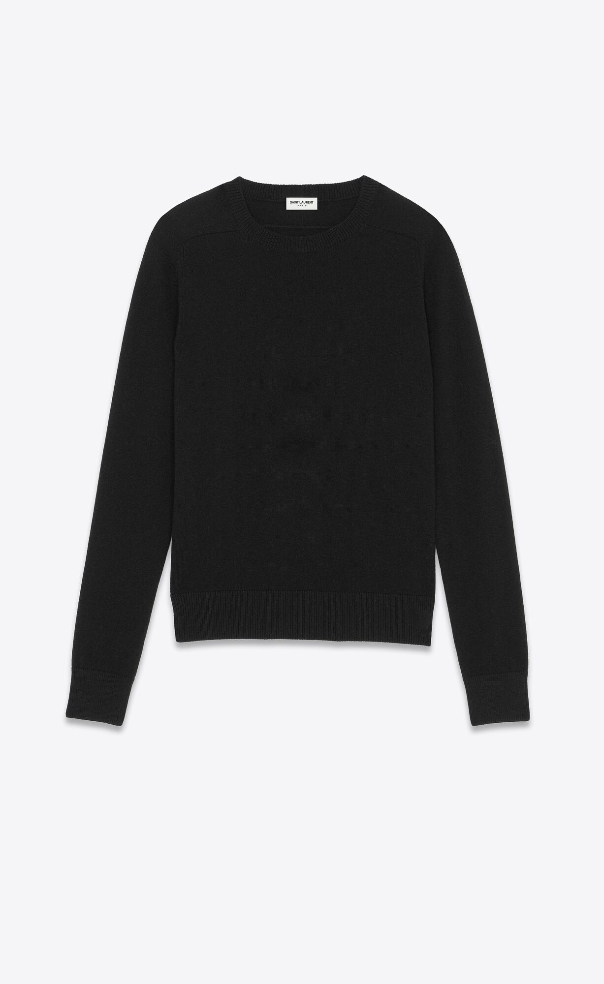 YSL Cashmere Sweater Black | RMQXH6483