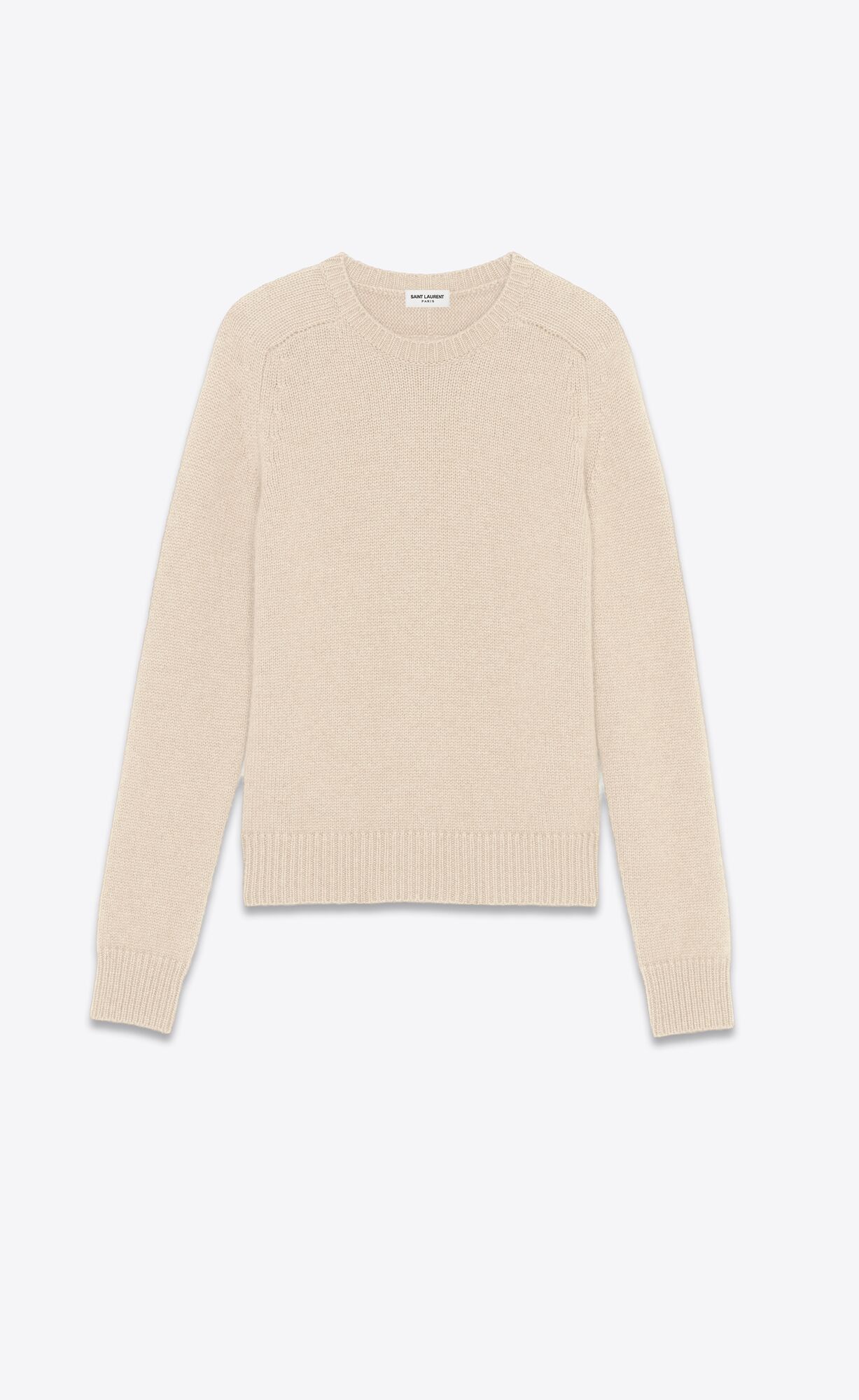 YSL Cashmere Sweater Natural | ZXLPY6904