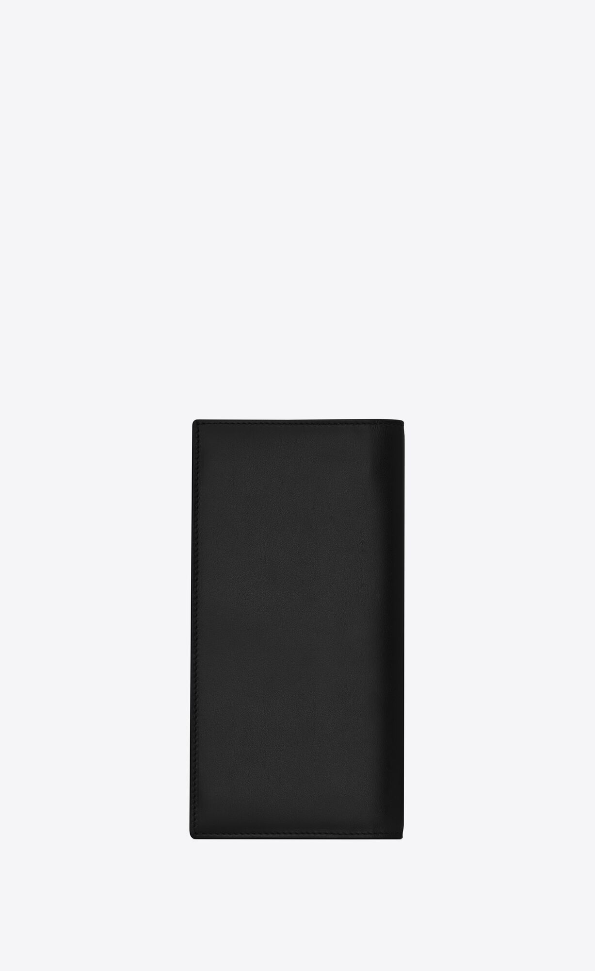 YSL Cassandre Continental Wallet In Smooth Leather Black | KERAO2391