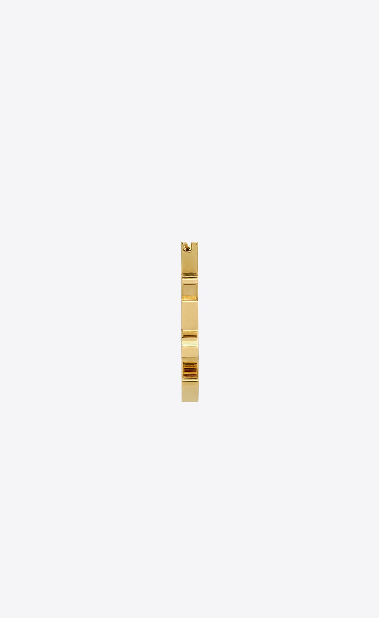 YSL Cassandre Single Earring In Metal Gold | PKJYD0893