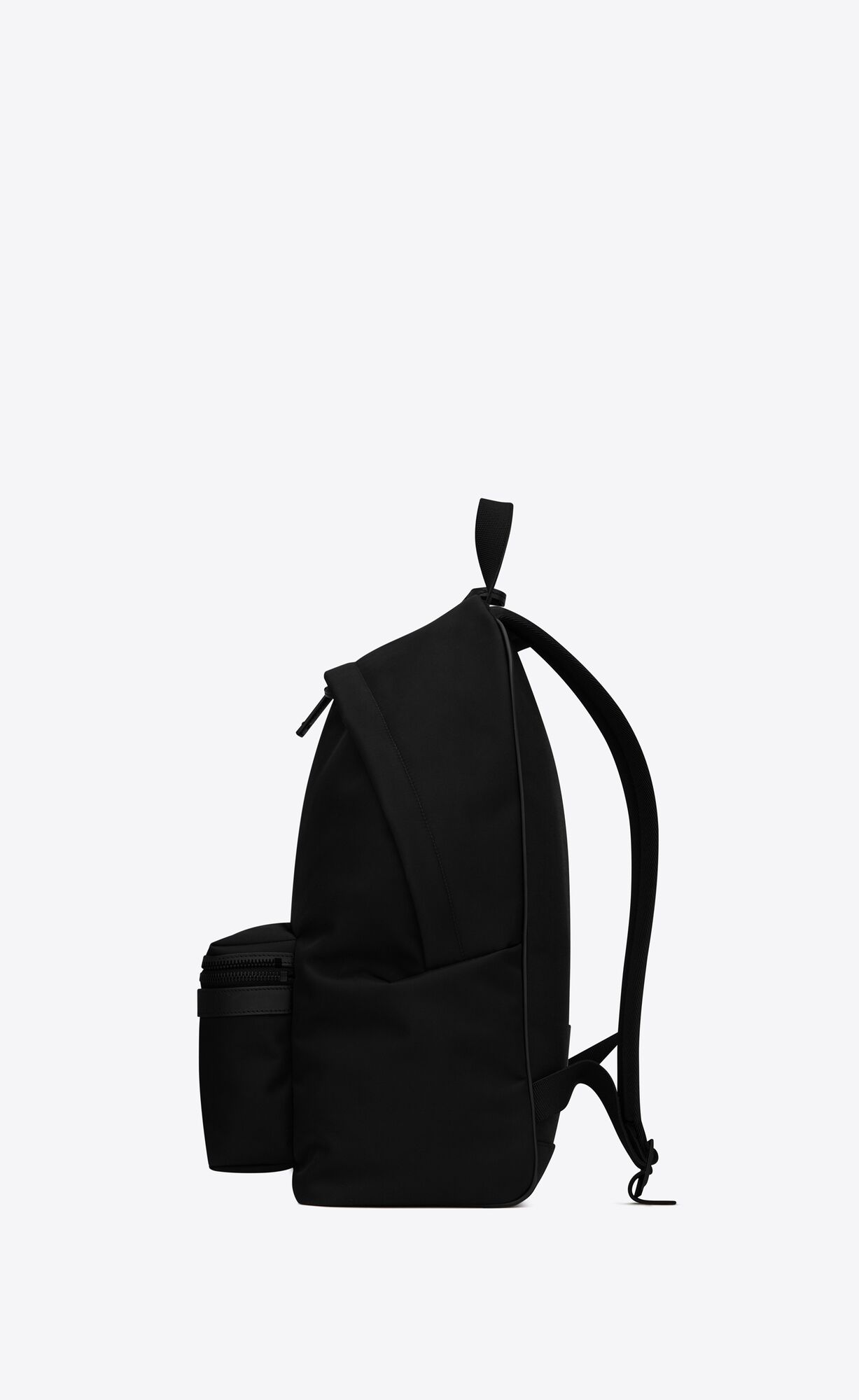 YSL City Backpack In Econyl® Smooth Leather And Nylon Noir | CJFIV9207