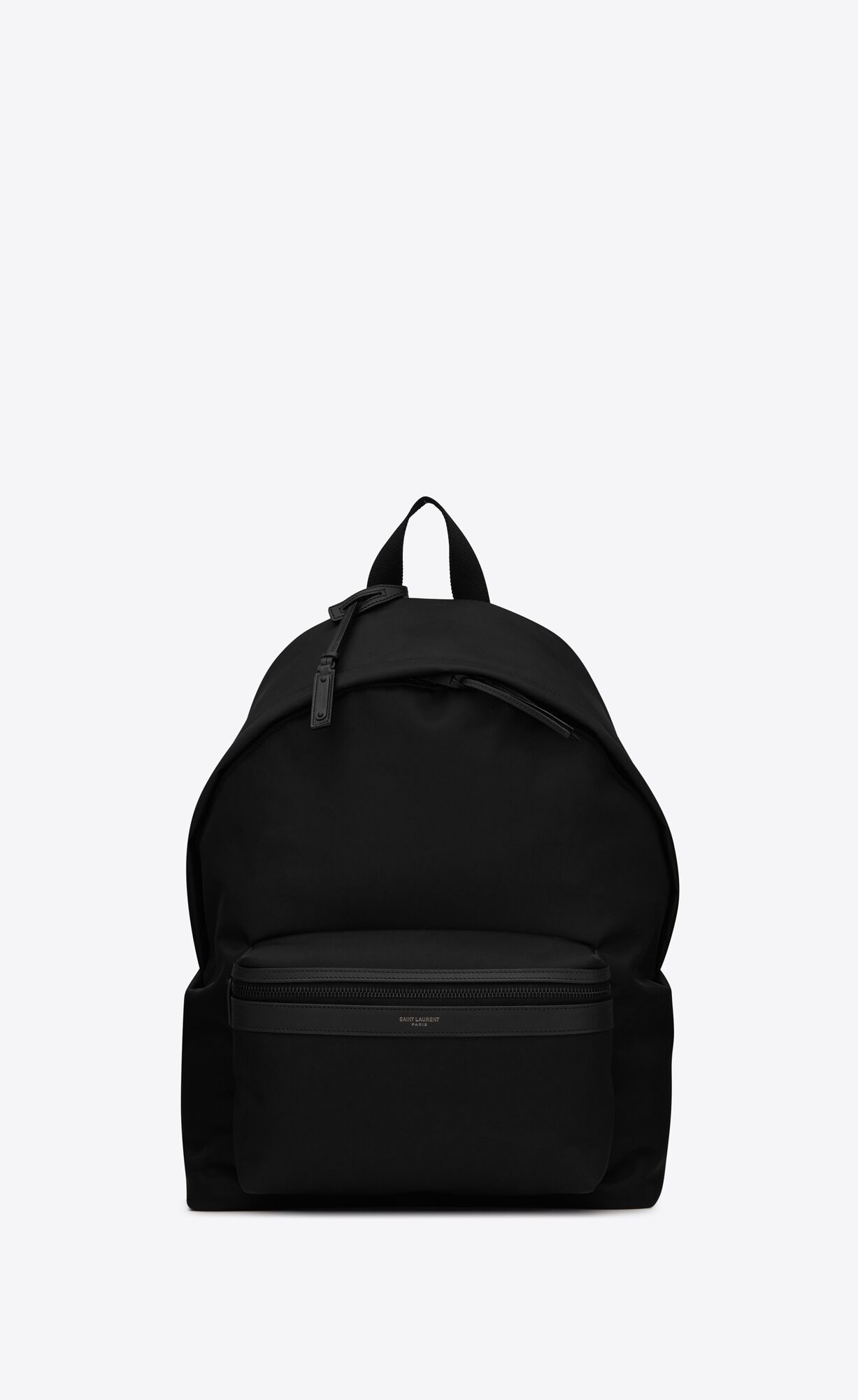 YSL City Backpack In Econyl® Smooth Leather And Nylon Noir | CJFIV9207