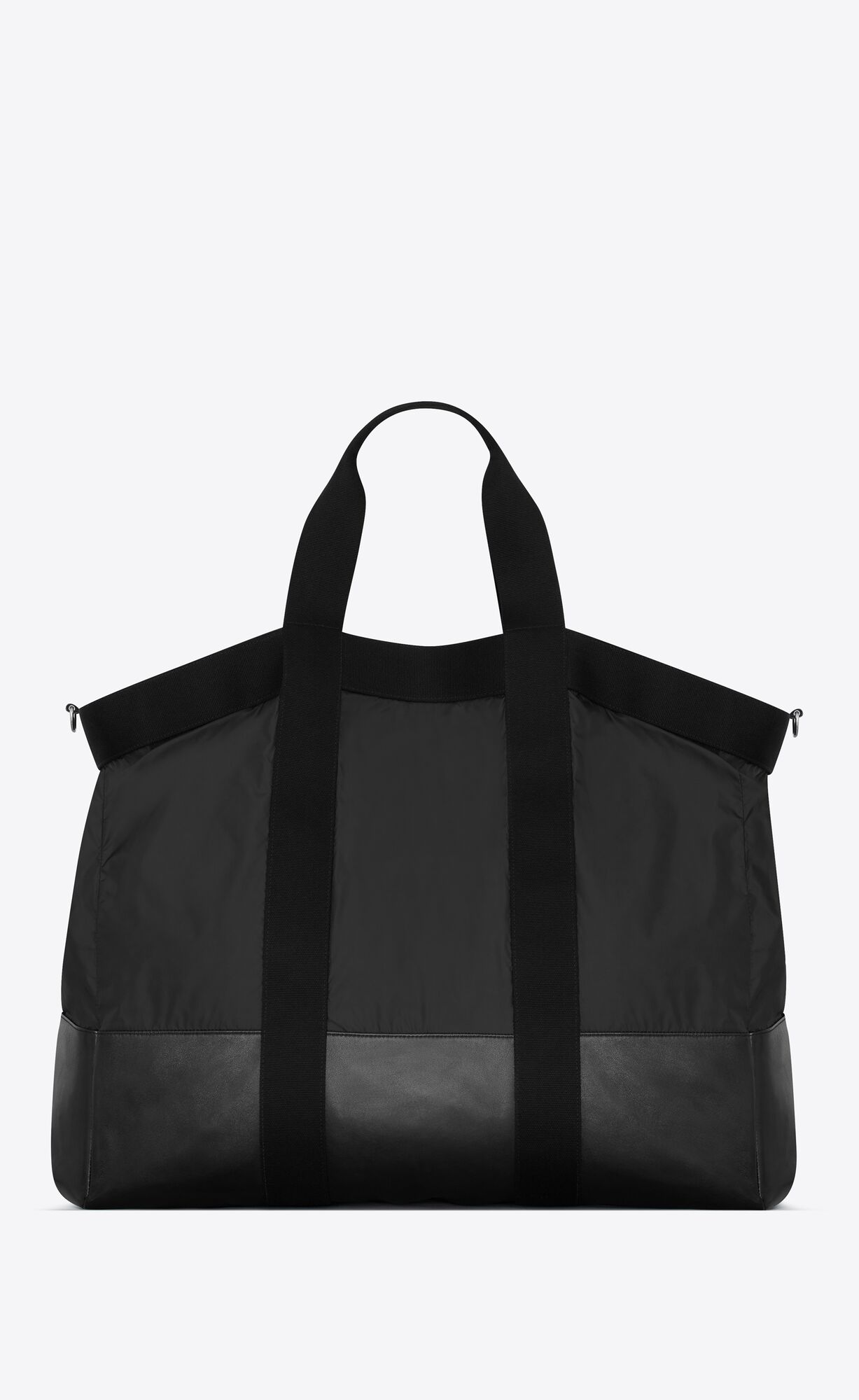 YSL City Saint Laurent Big Tote In Econyl® Regenerated Nylon Black | IUMDK0623