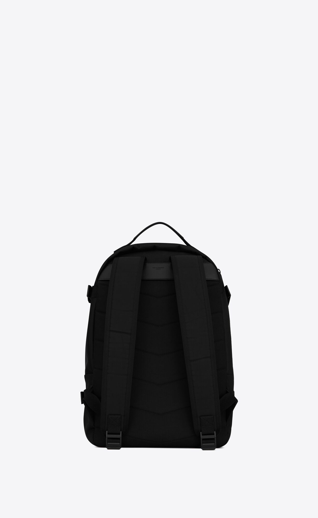 YSL City Trekking Backpack In Econyl® Smooth Leather And Nylon Noir | UZTAC0392