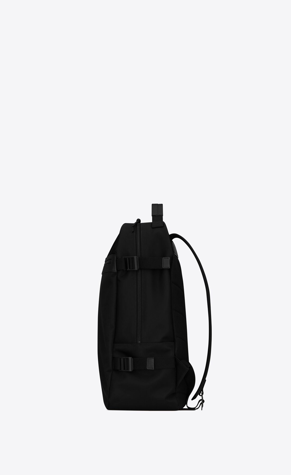 YSL City Trekking Backpack In Econyl® Smooth Leather And Nylon Noir | UZTAC0392