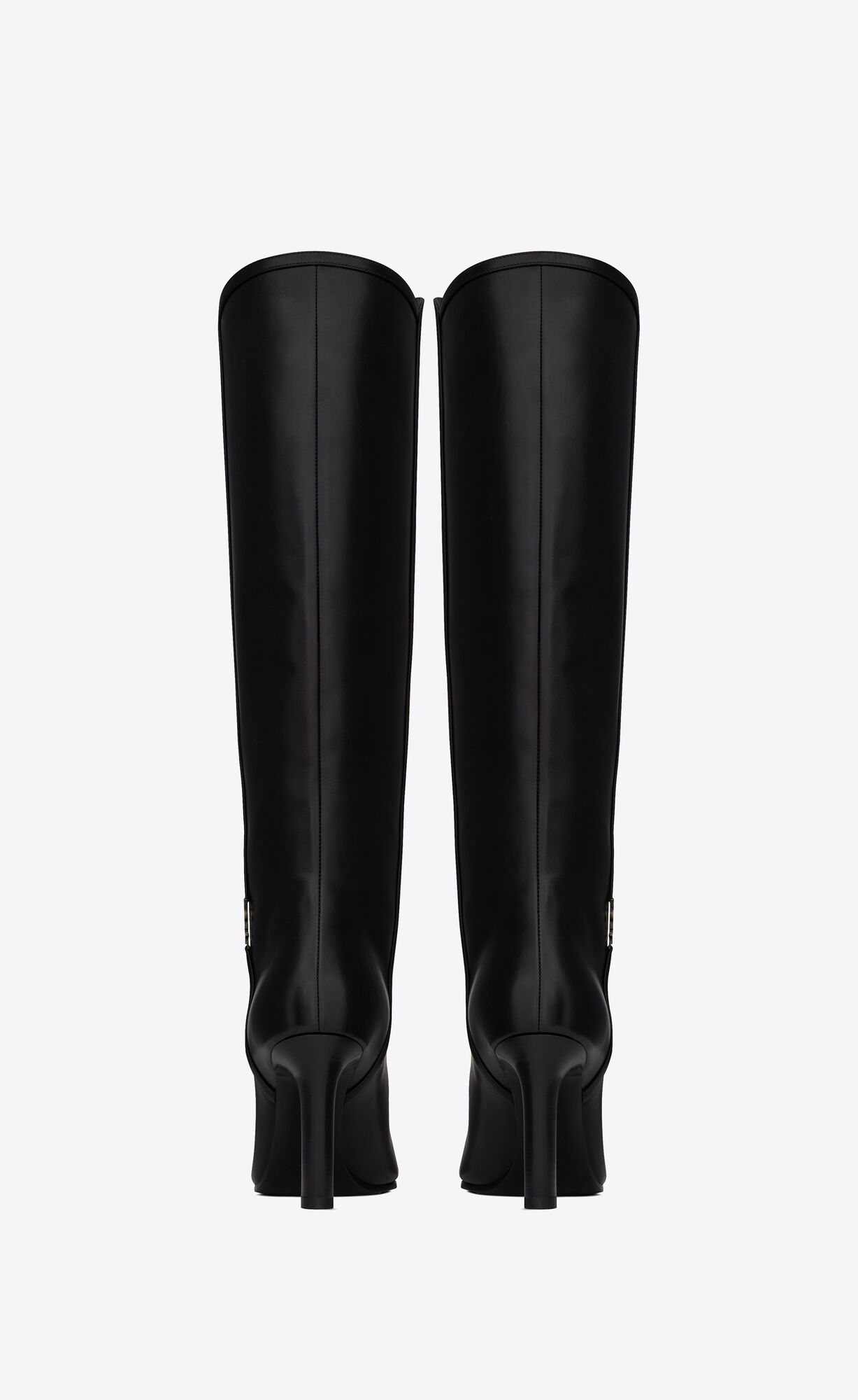 YSL Jane Cassandre Boots In Smooth Leather Black | AOTDP5249