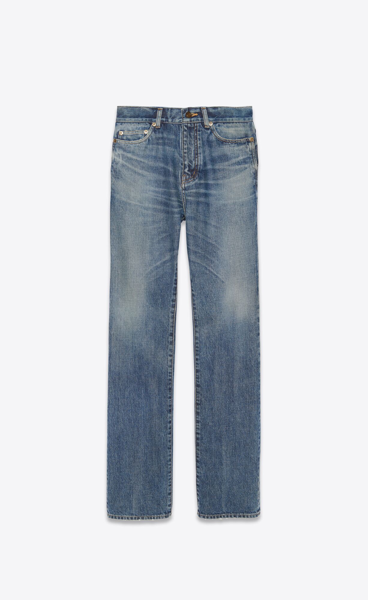 YSL Janice Jeans In Dirty Spring Blue Denim Dirty Spring Blue | ZNXDF5893