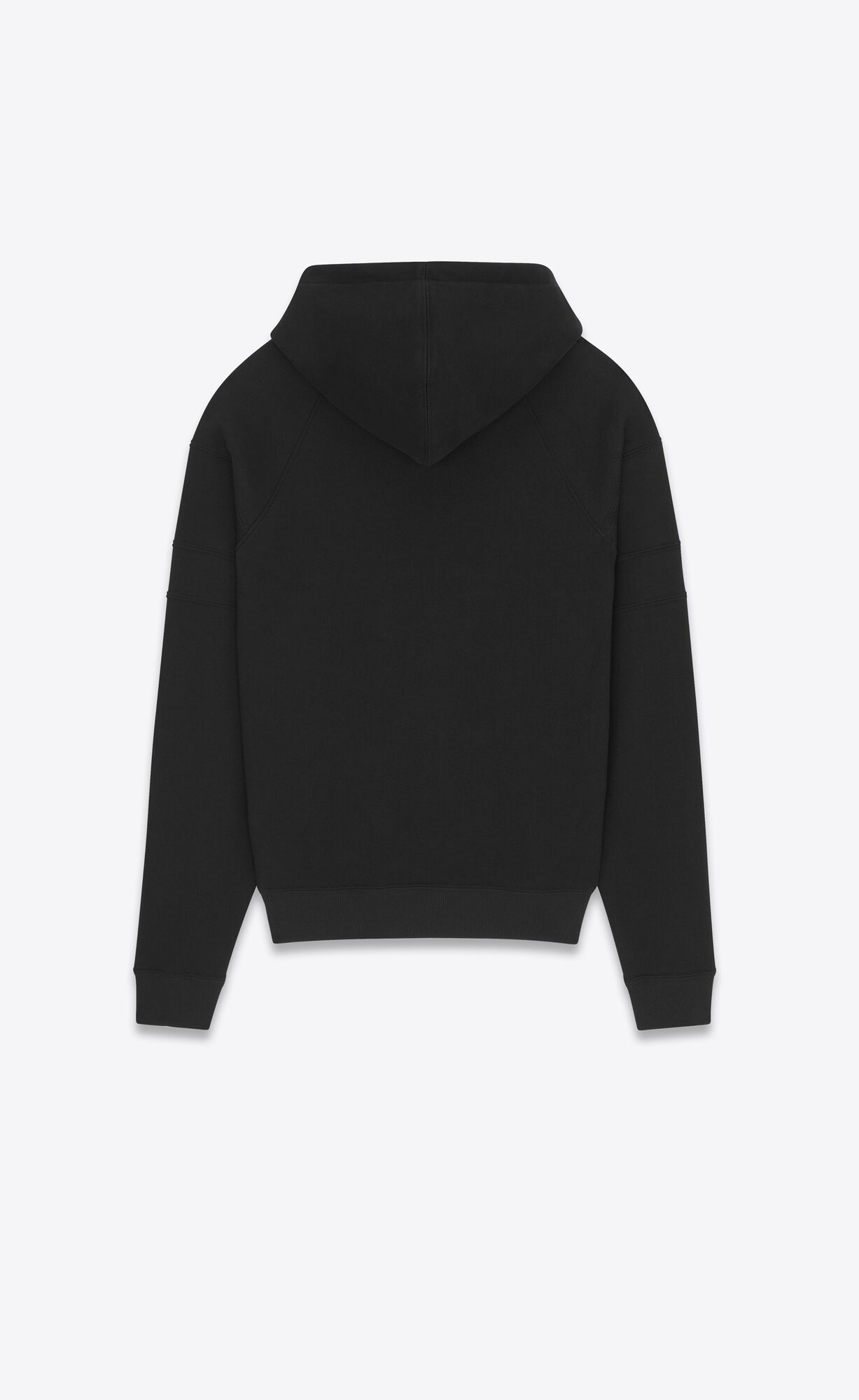 YSL Laced Raglan Hoodie Black | WVENZ7659