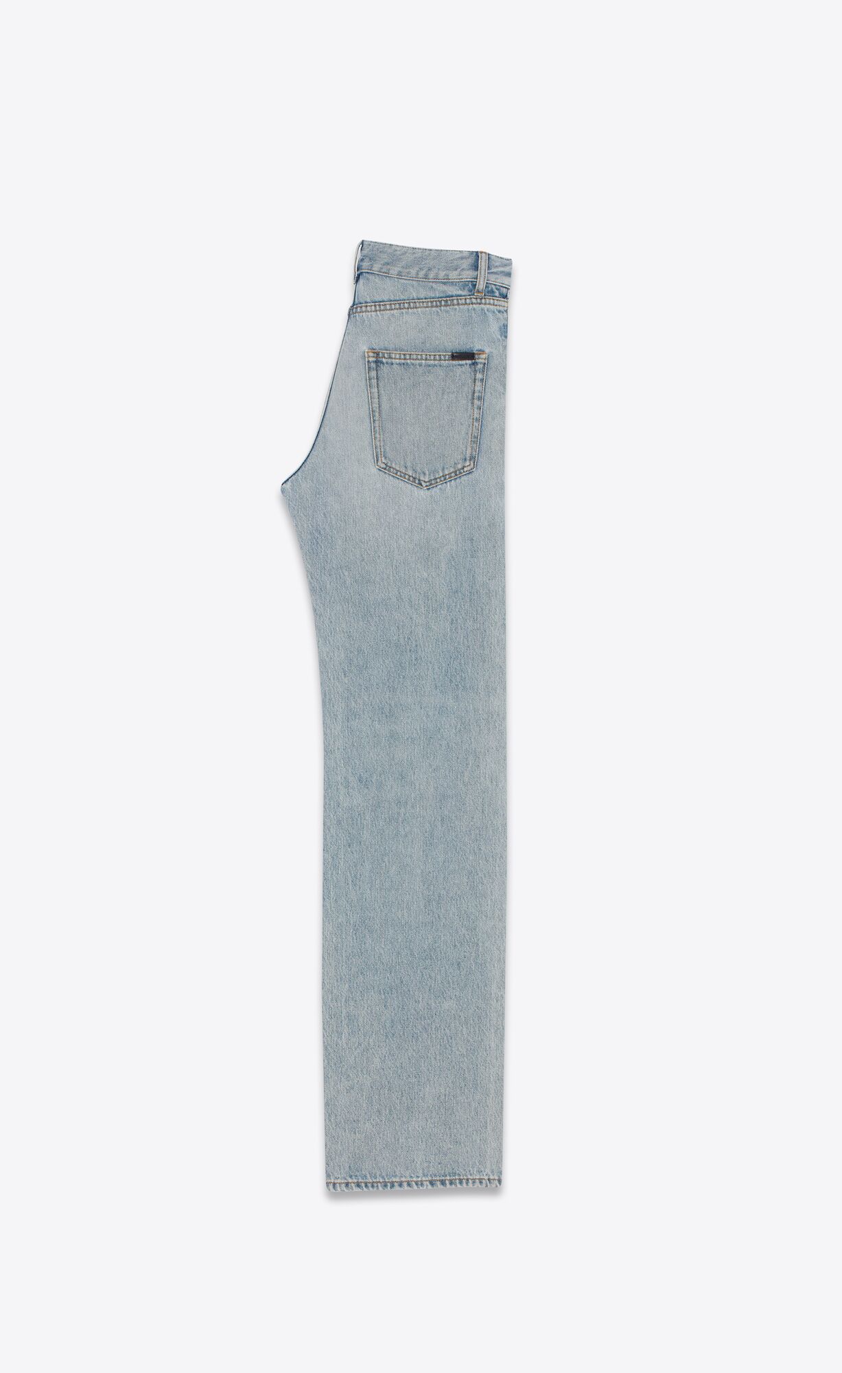 YSL Large Jeans In Blue Denim Tuscon Blue | LRIJK2875