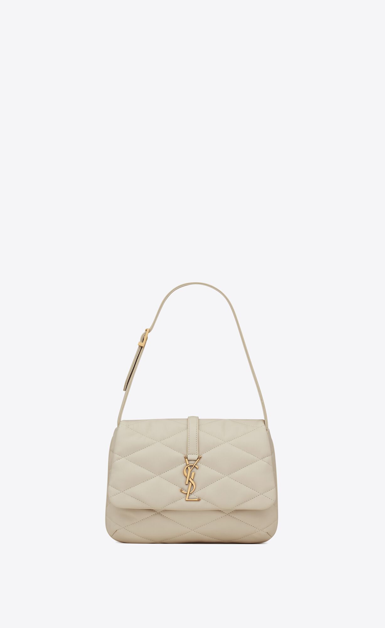 YSL Le 57 Hobo Bag In Quilted Lambskin Antique Vintage | CNTQF9134