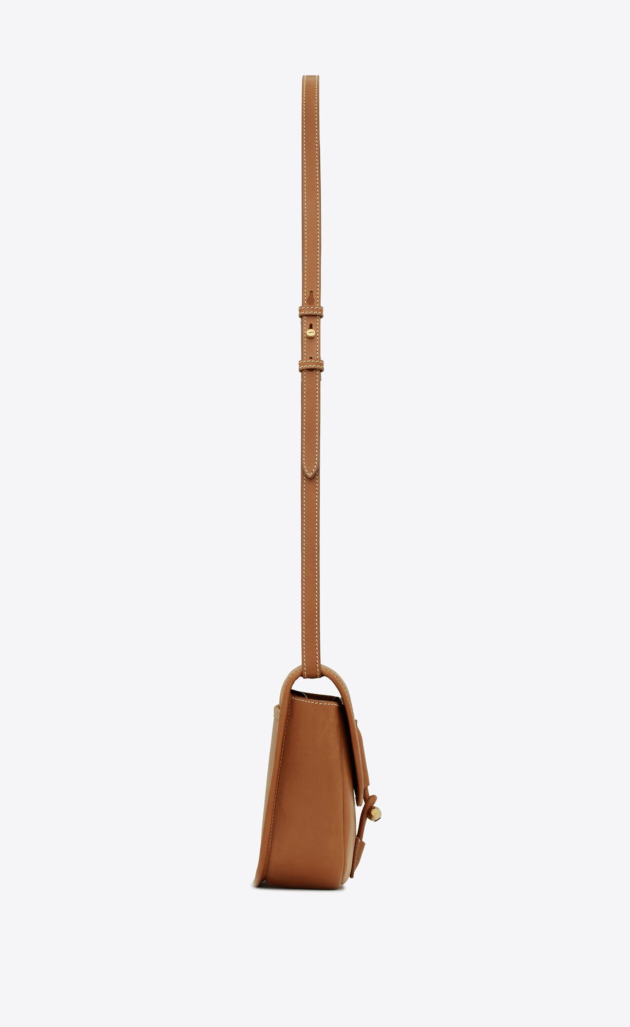 YSL Le Caban Satchel In Vegetable-tanned Leather Brick | QDMTR8512