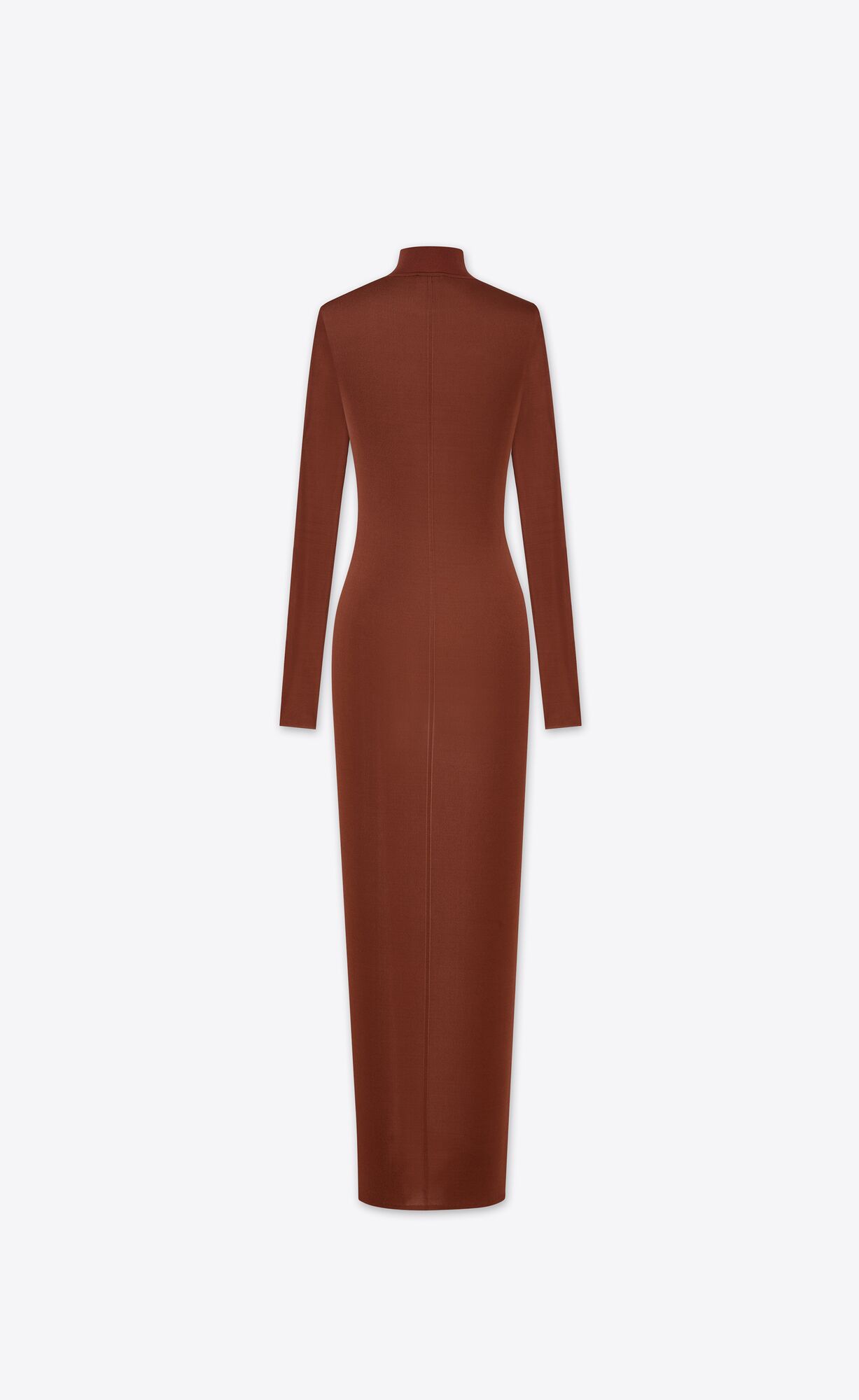 YSL Long Dress In Knit Toffee | AIUHN3610