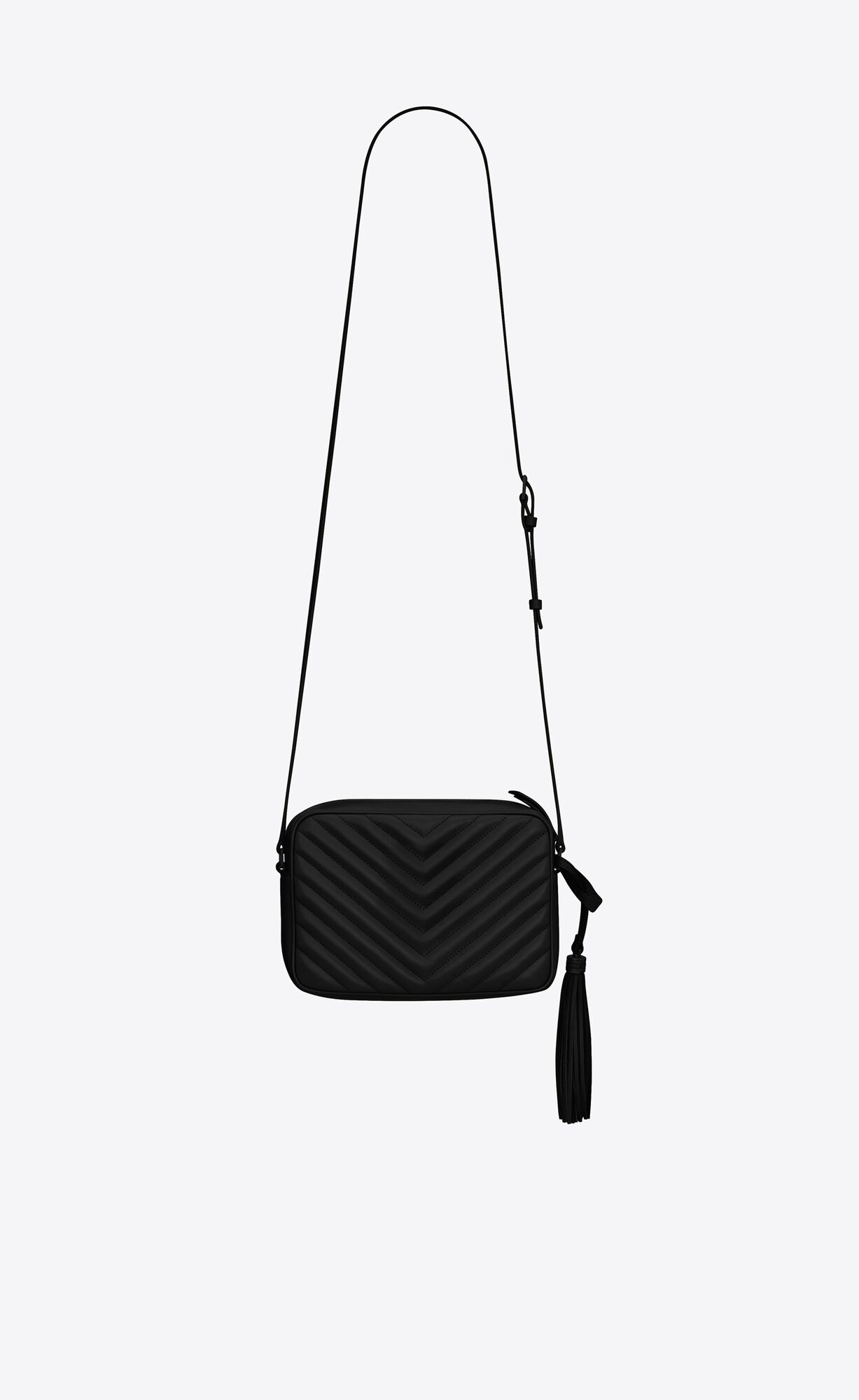 YSL Lou Camera Bag In Quilted Leather Noir | MEWTD2860