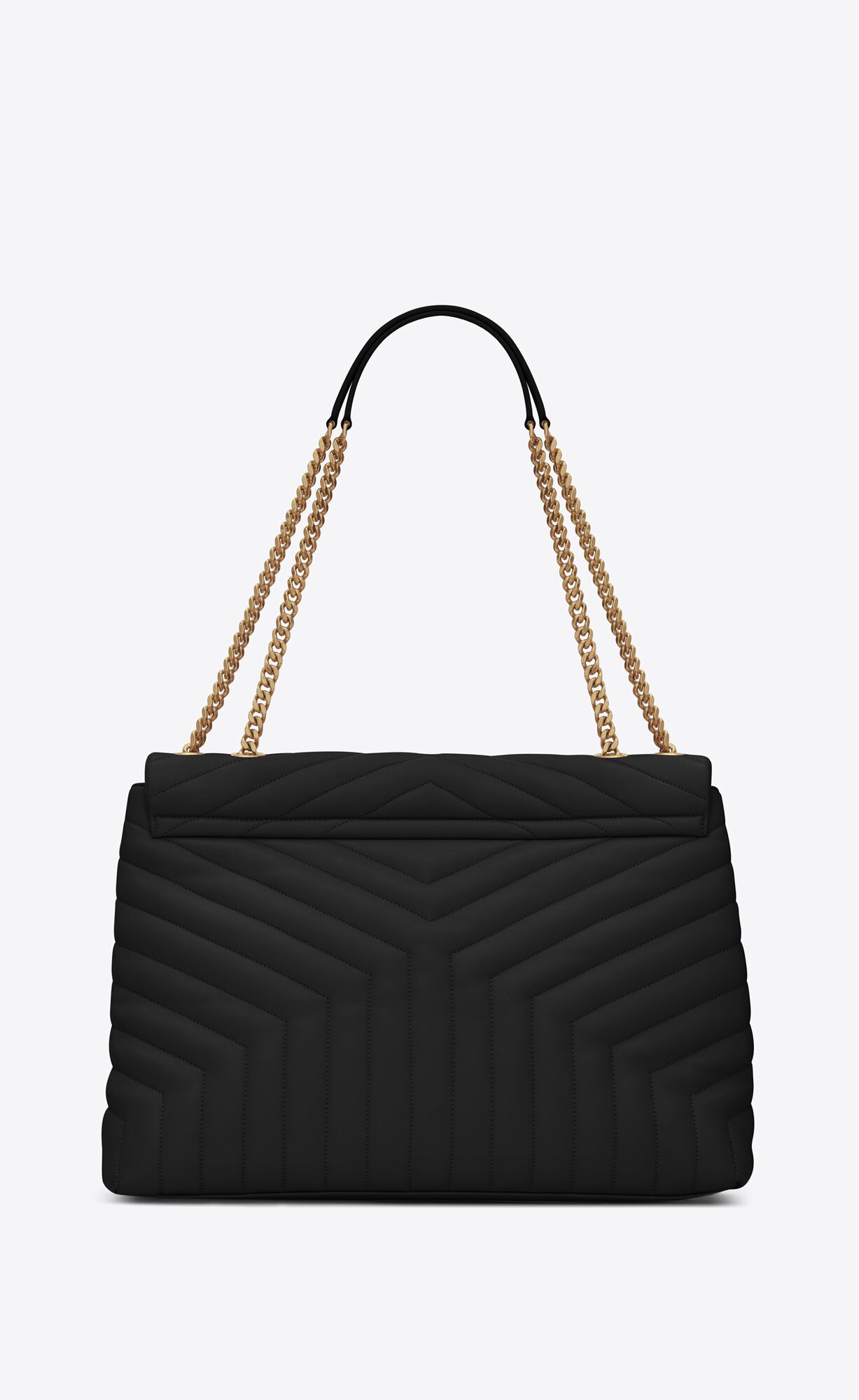 YSL Loulou Large Chain Bag In Quilted 