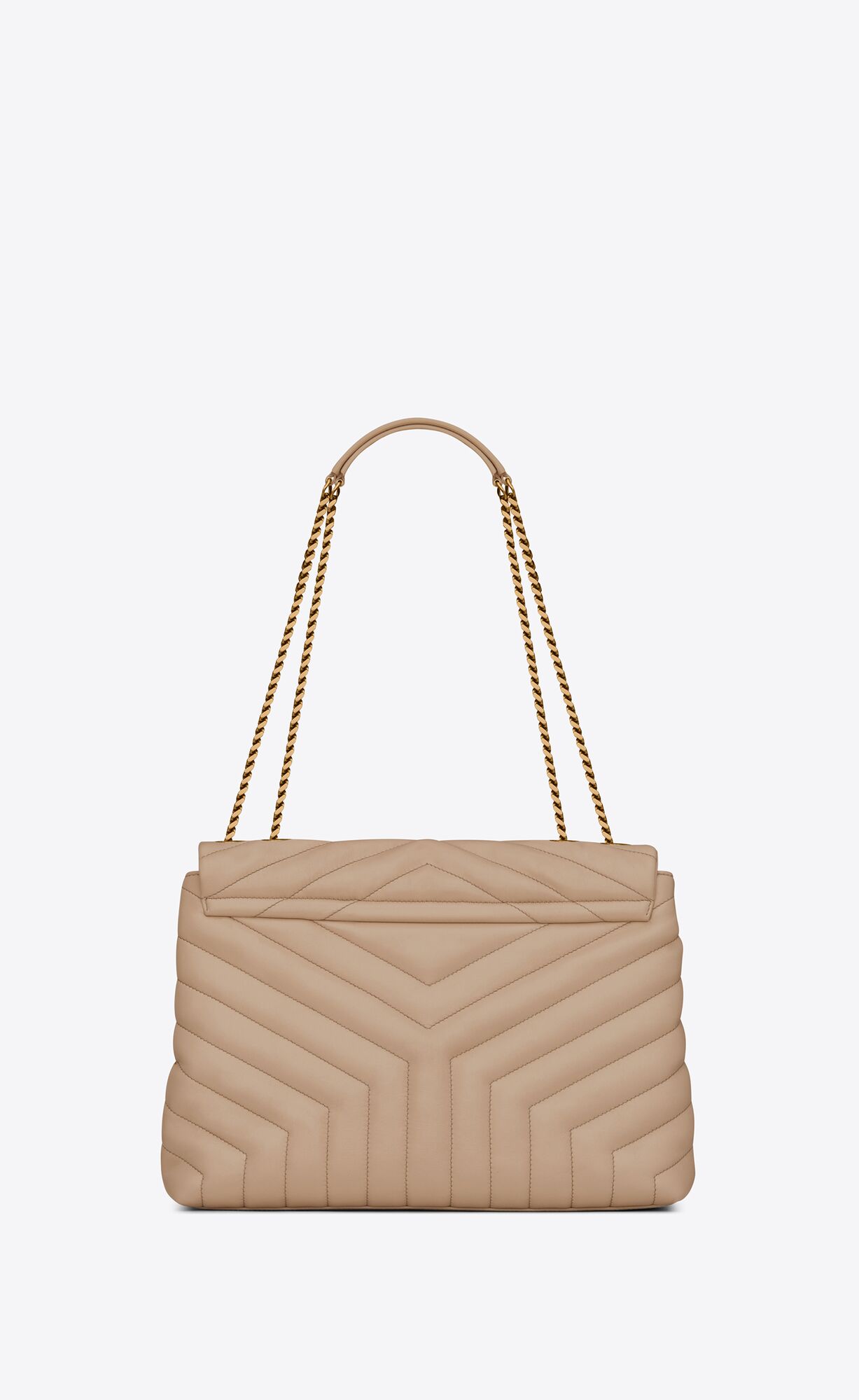 YSL Loulou Medium Chain Bag In Quilted 