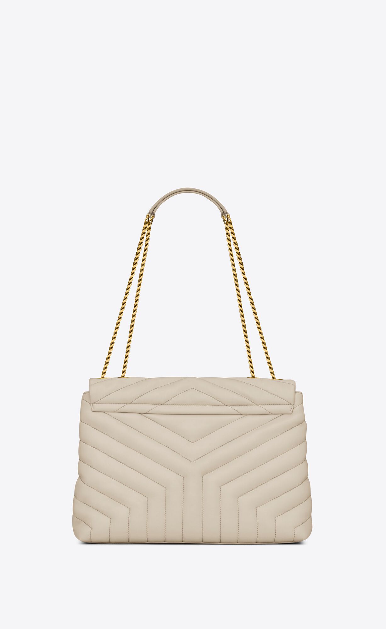 YSL Loulou Medium Chain Bag In Quilted 