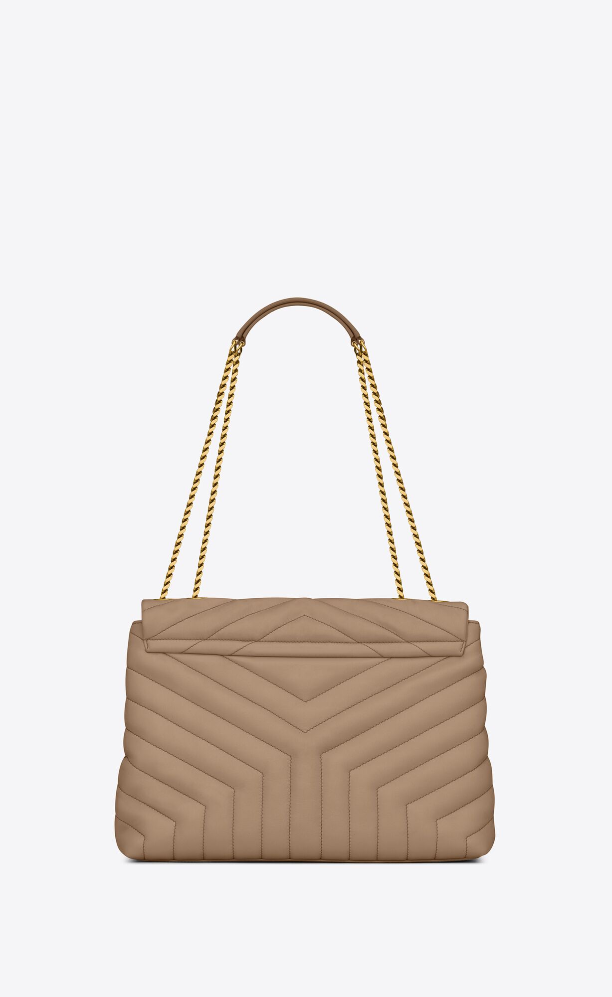 YSL Loulou Medium Chain Bag In Quilted 