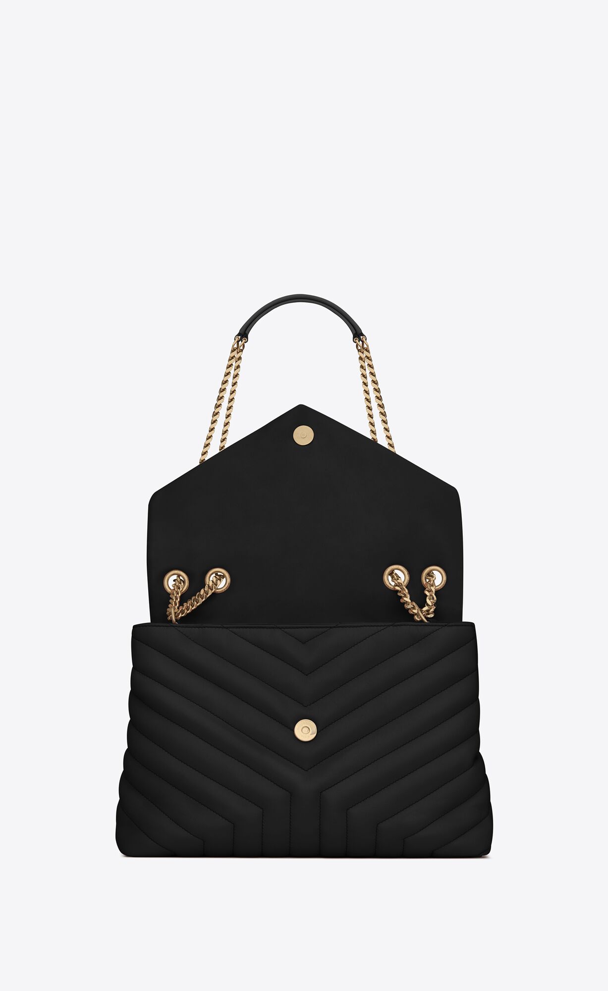 YSL Loulou Medium Chain Bag In Quilted 