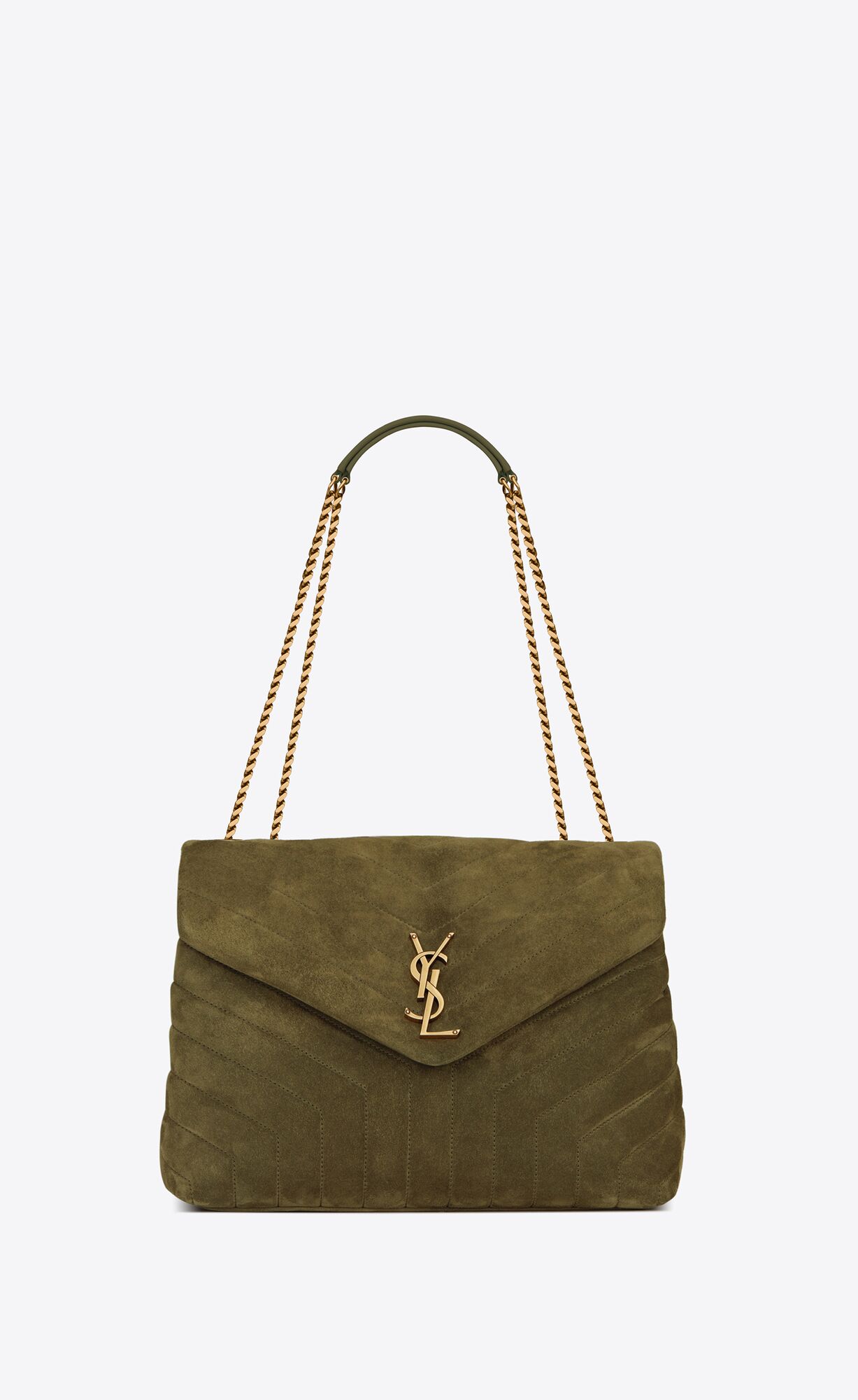 YSL Loulou Medium In Quilted \