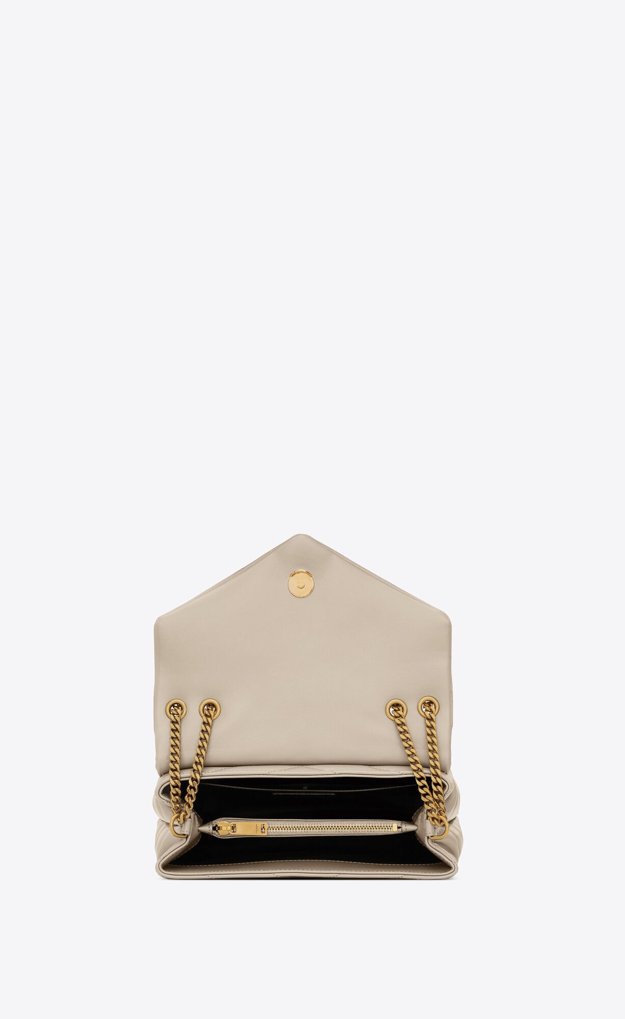 YSL Loulou Small Chain Bag In Quilted 