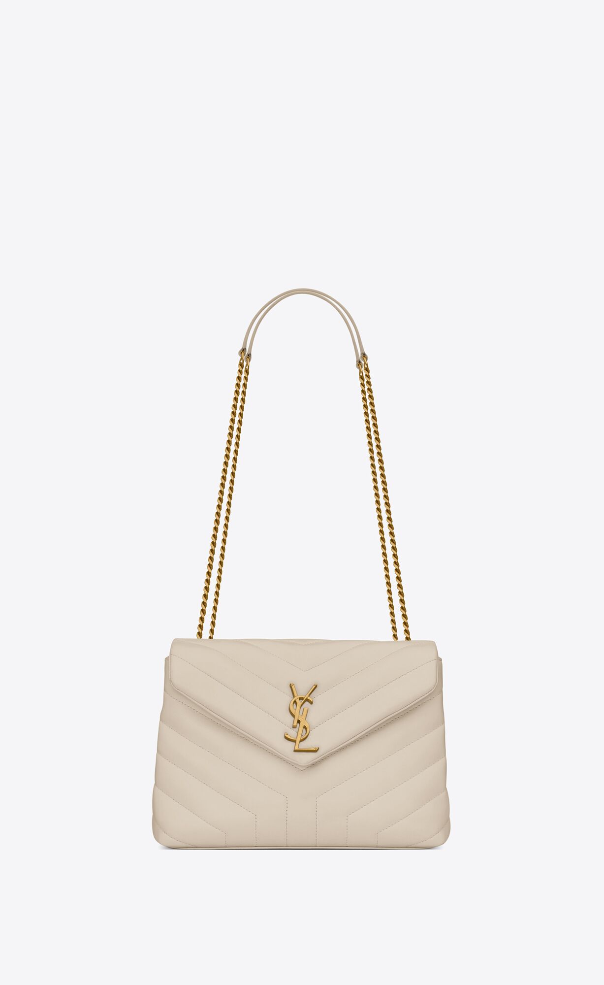 YSL Loulou Small Chain Bag In Quilted \