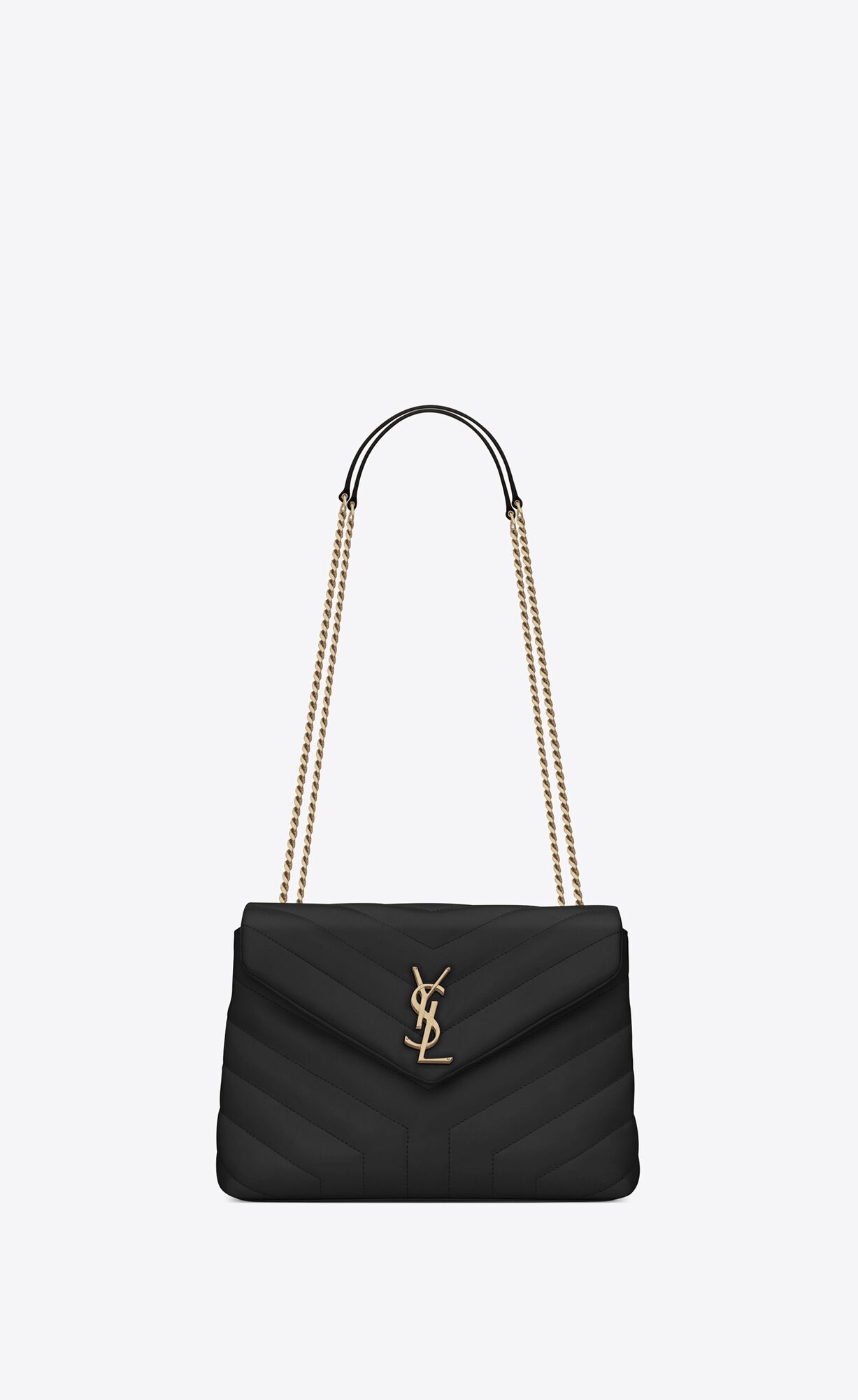 YSL Loulou Small Chain Bag In Quilted \