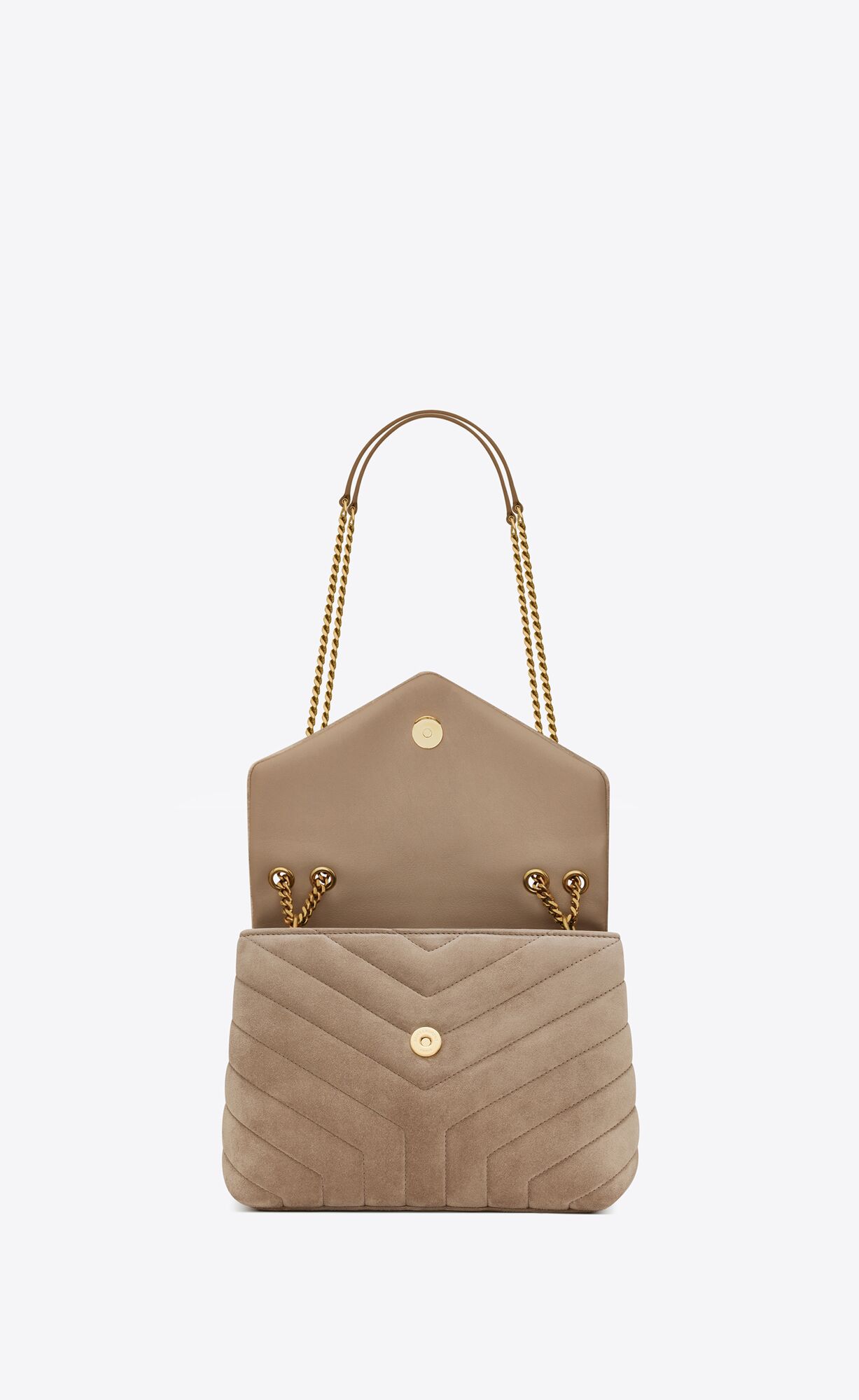 YSL Loulou Small Chain Bag In Quilted 