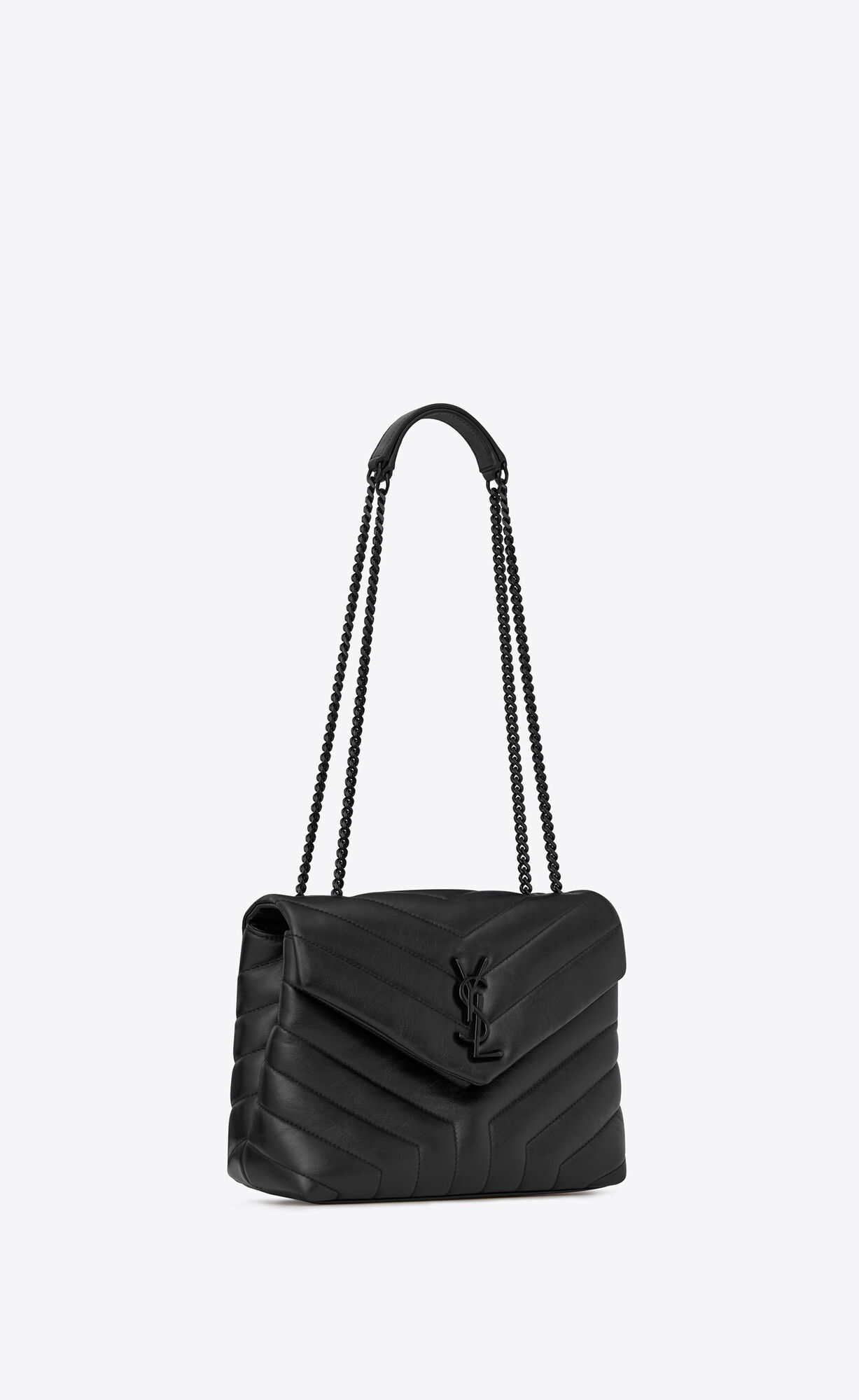 YSL Loulou Small Chain Bag In Quilted 