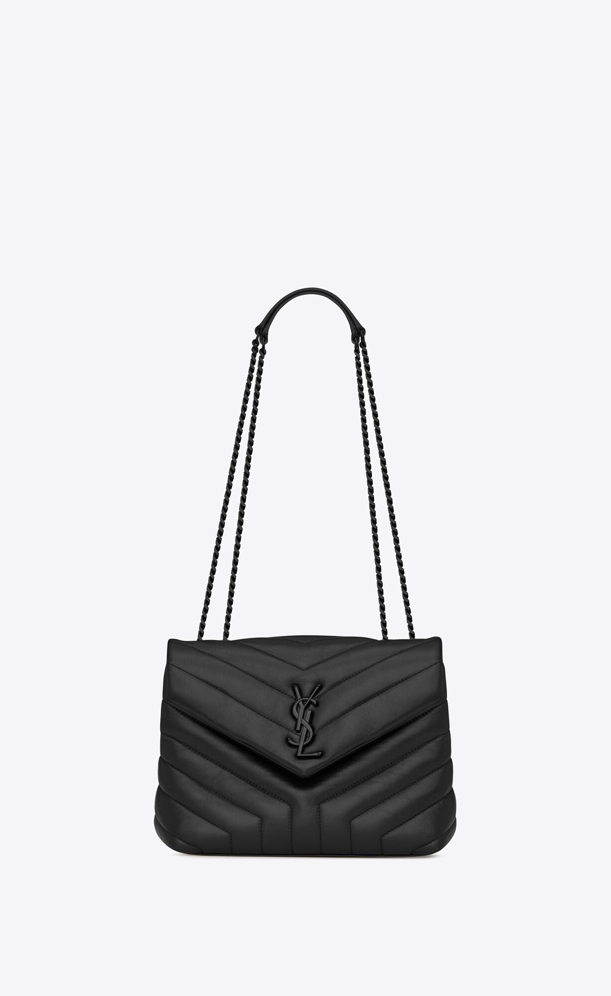 YSL Loulou Small Chain Bag In Quilted \