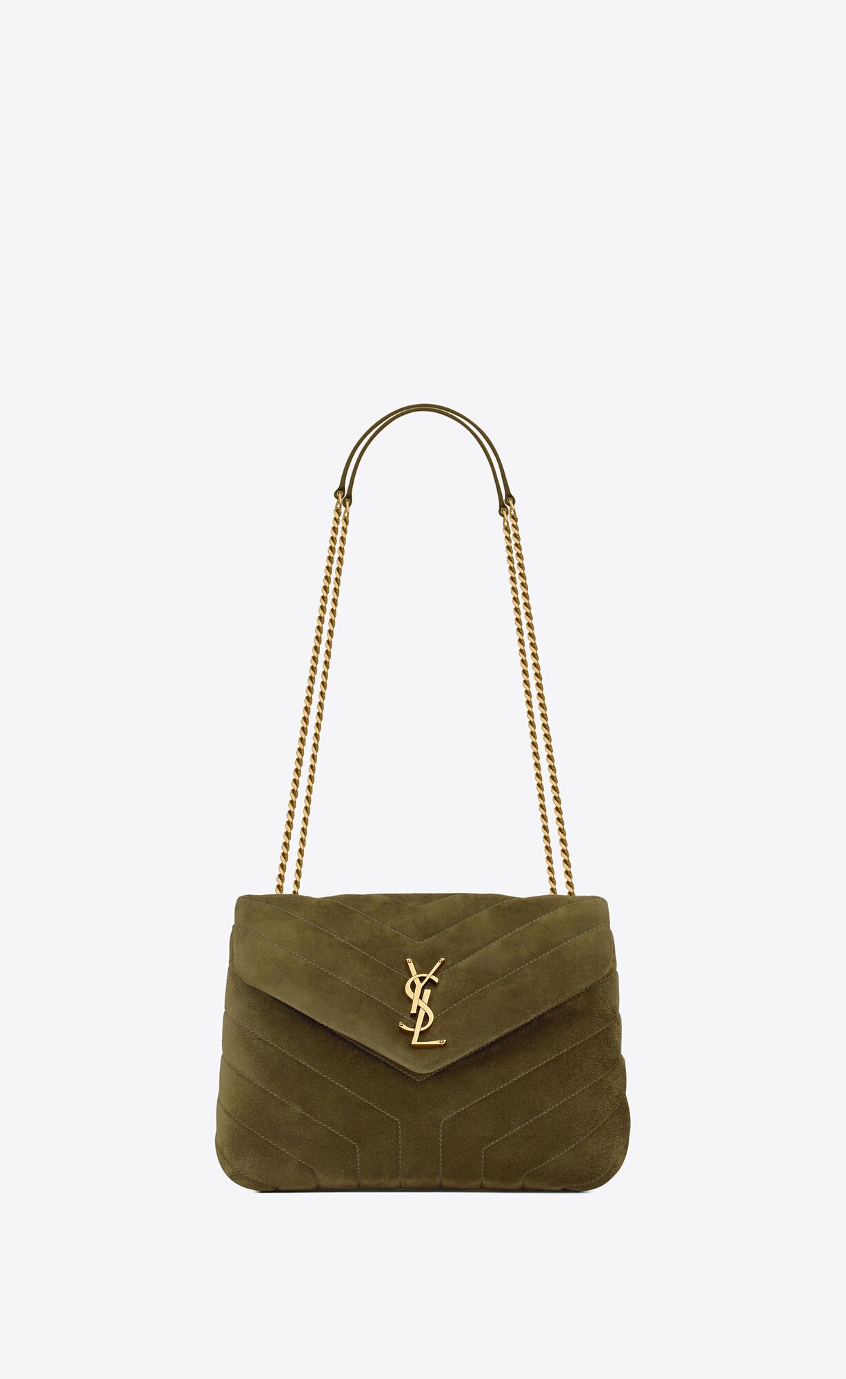 YSL Loulou Small In Quilted \