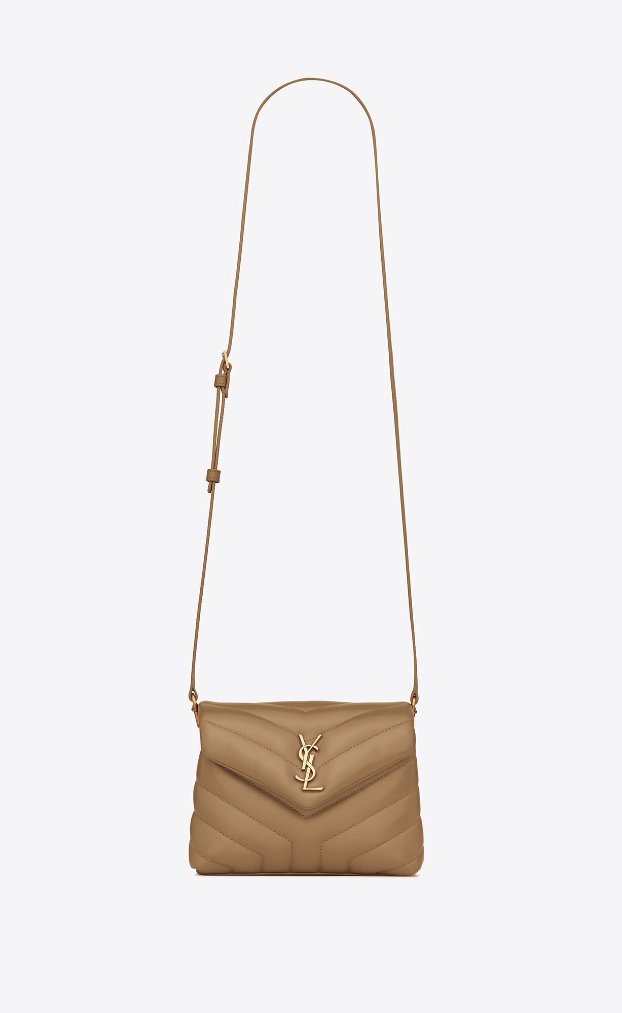 YSL Loulou Toy Strap Bag In Matelassé \