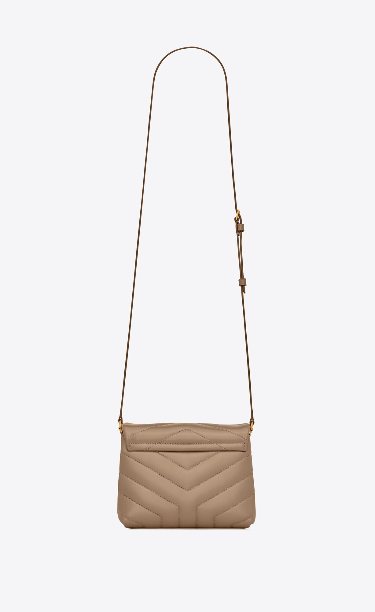 YSL Loulou Toy Strap Bag In Matelassé 