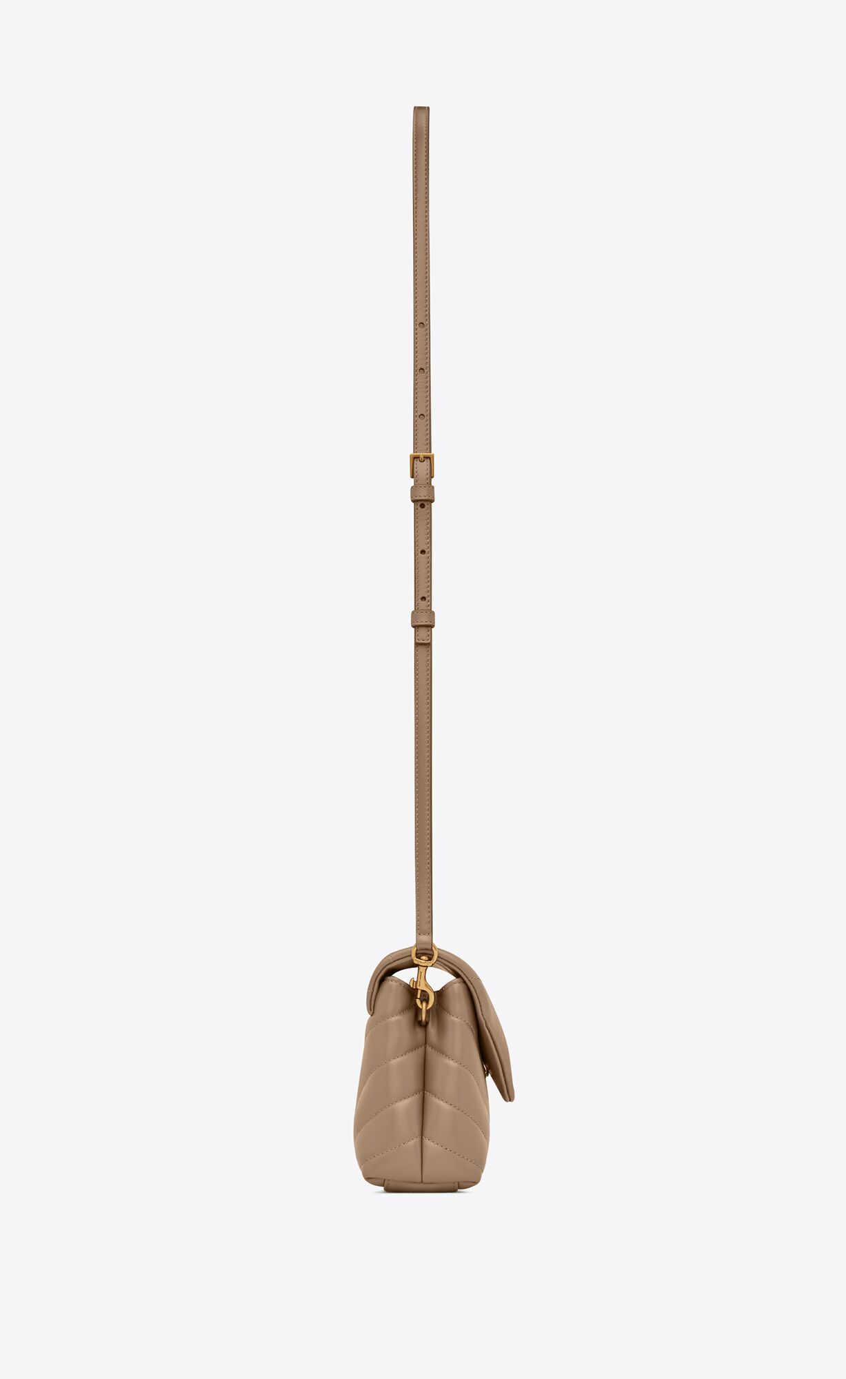 YSL Loulou Toy Strap Bag In Matelassé 