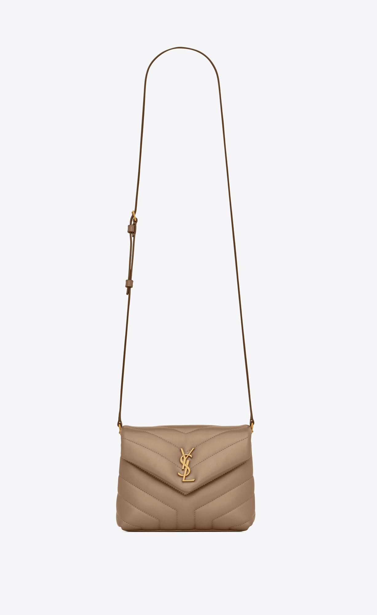 YSL Loulou Toy Strap Bag In Matelassé \