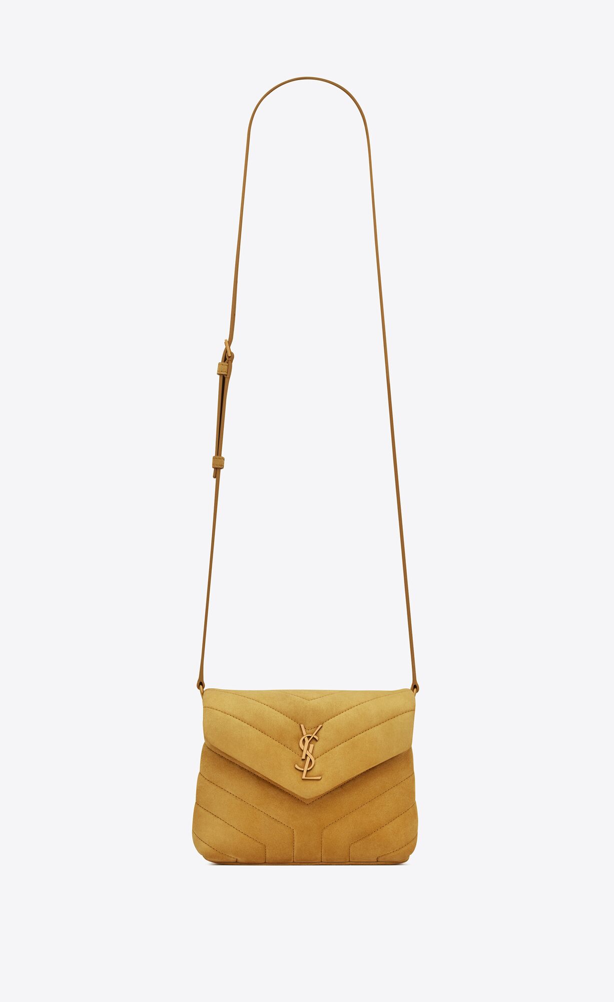 YSL Loulou Toy Strap Bag In Matelassé \