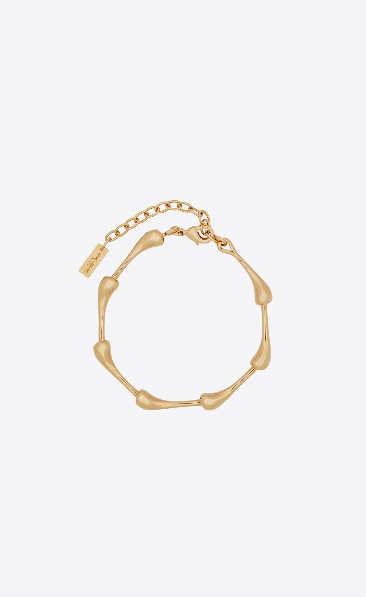 YSL Multi Drop Bracelet In Metal Gold | ISOKW7241