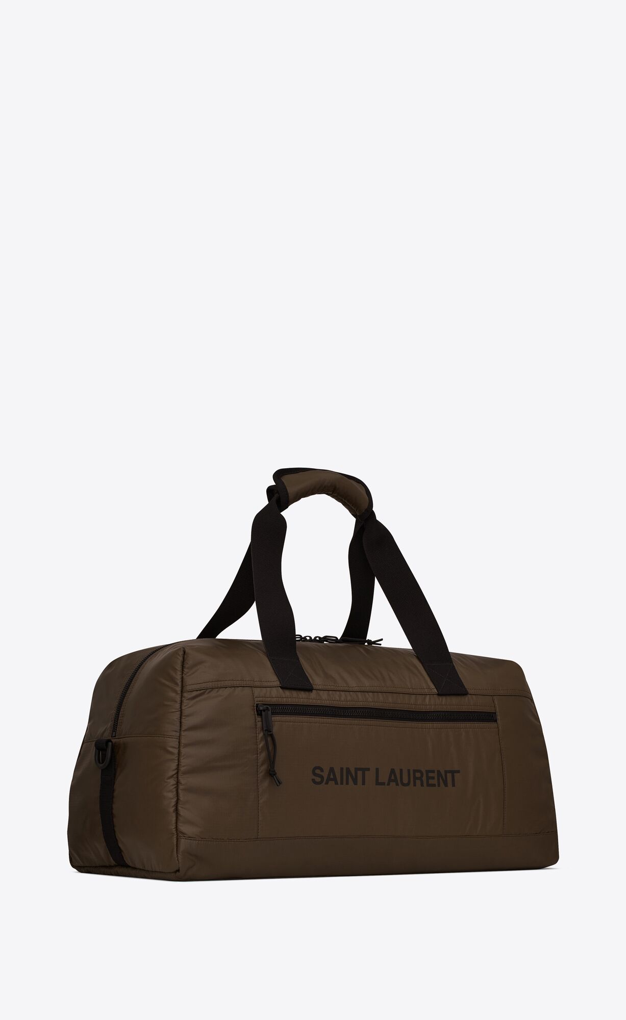 YSL Nuxx Duffle In Nylon Khaki Soldier | BQGIM4652