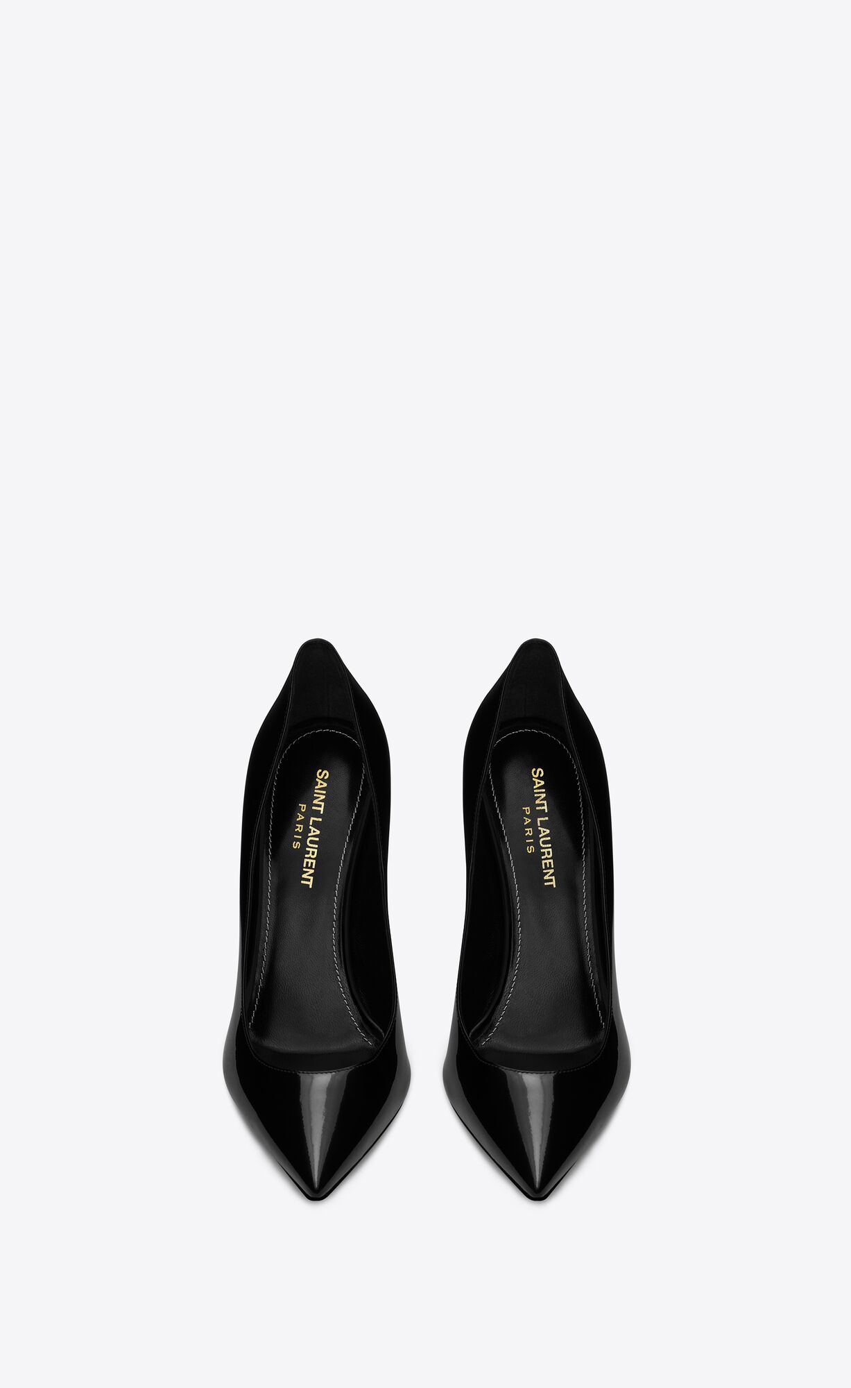 YSL Opyum Pumps In Patent Leather Black | RBSIM7691