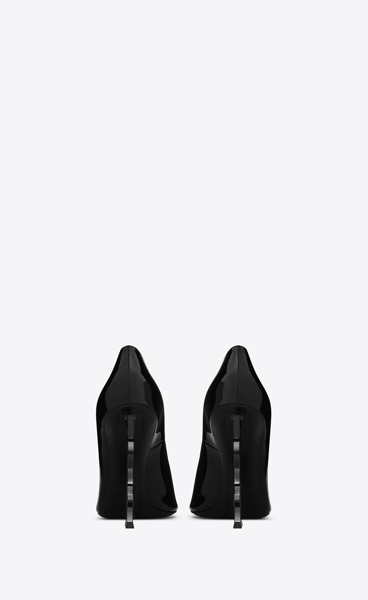 YSL Opyum Pumps In Patent Leather Black | RBSIM7691