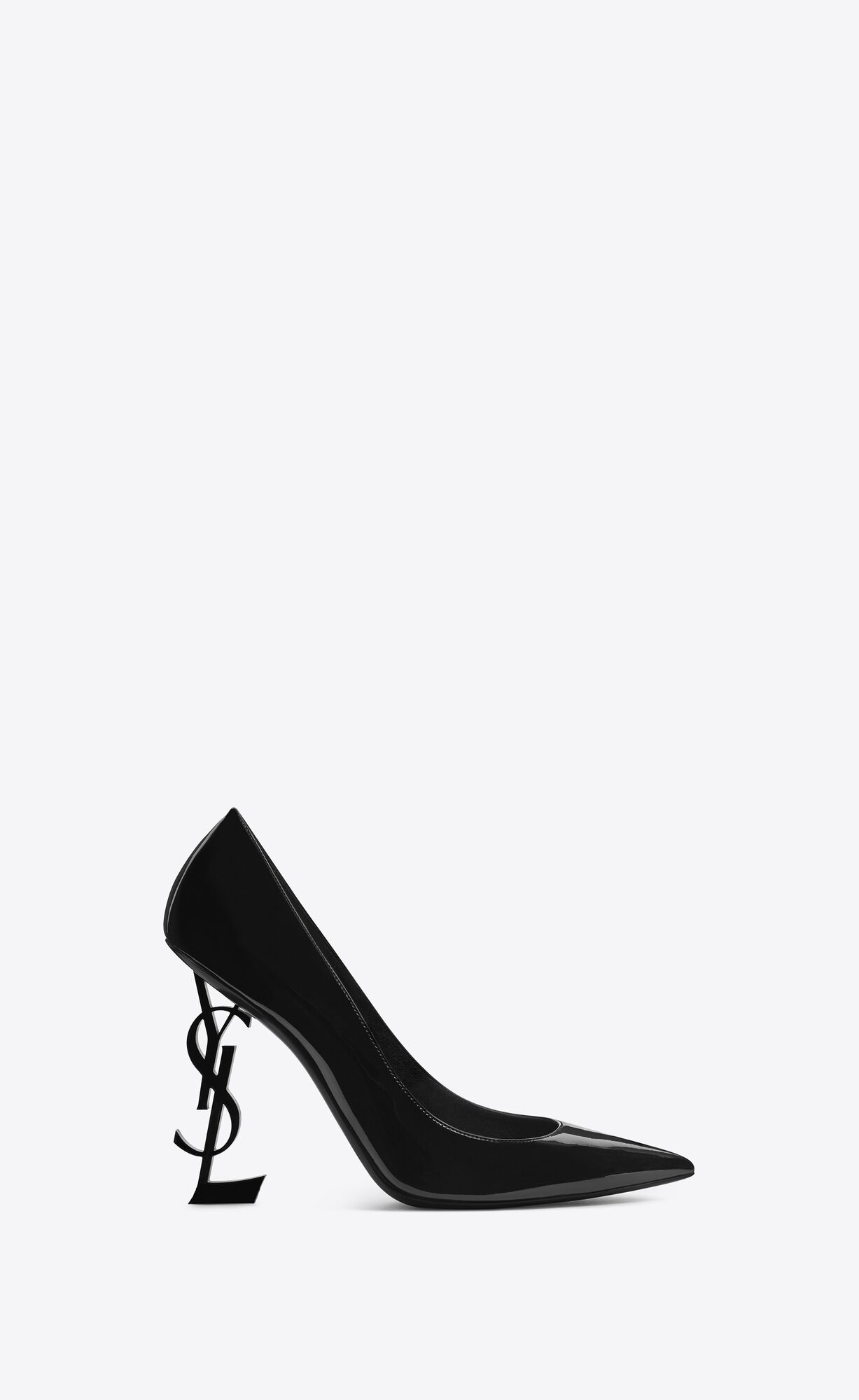 YSL Opyum Pumps In Patent Leather Black | RBSIM7691