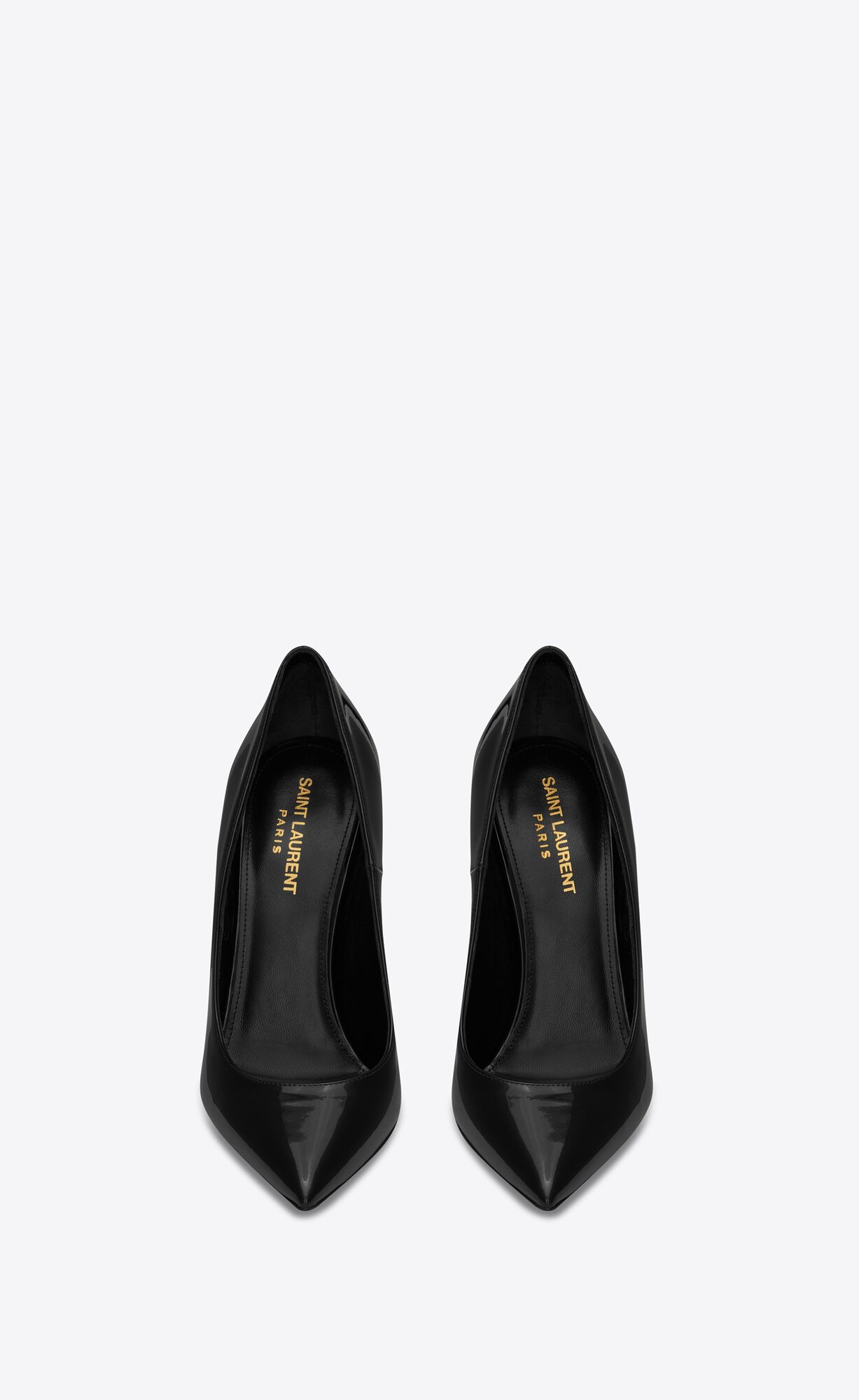 YSL Opyum Pumps In Patent Leather Black | RWVCT0627